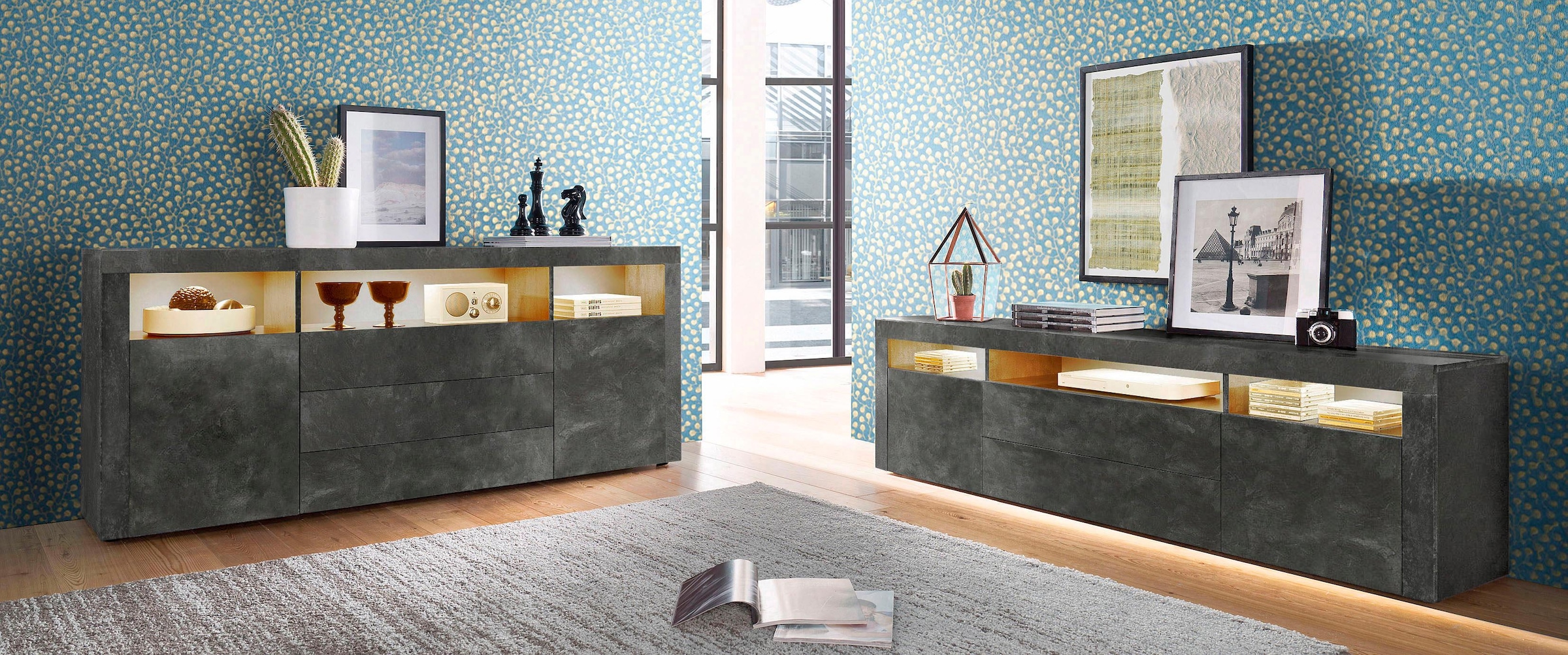 borchardt Möbel Sideboard »Santa Fe«, Breite 166 cm