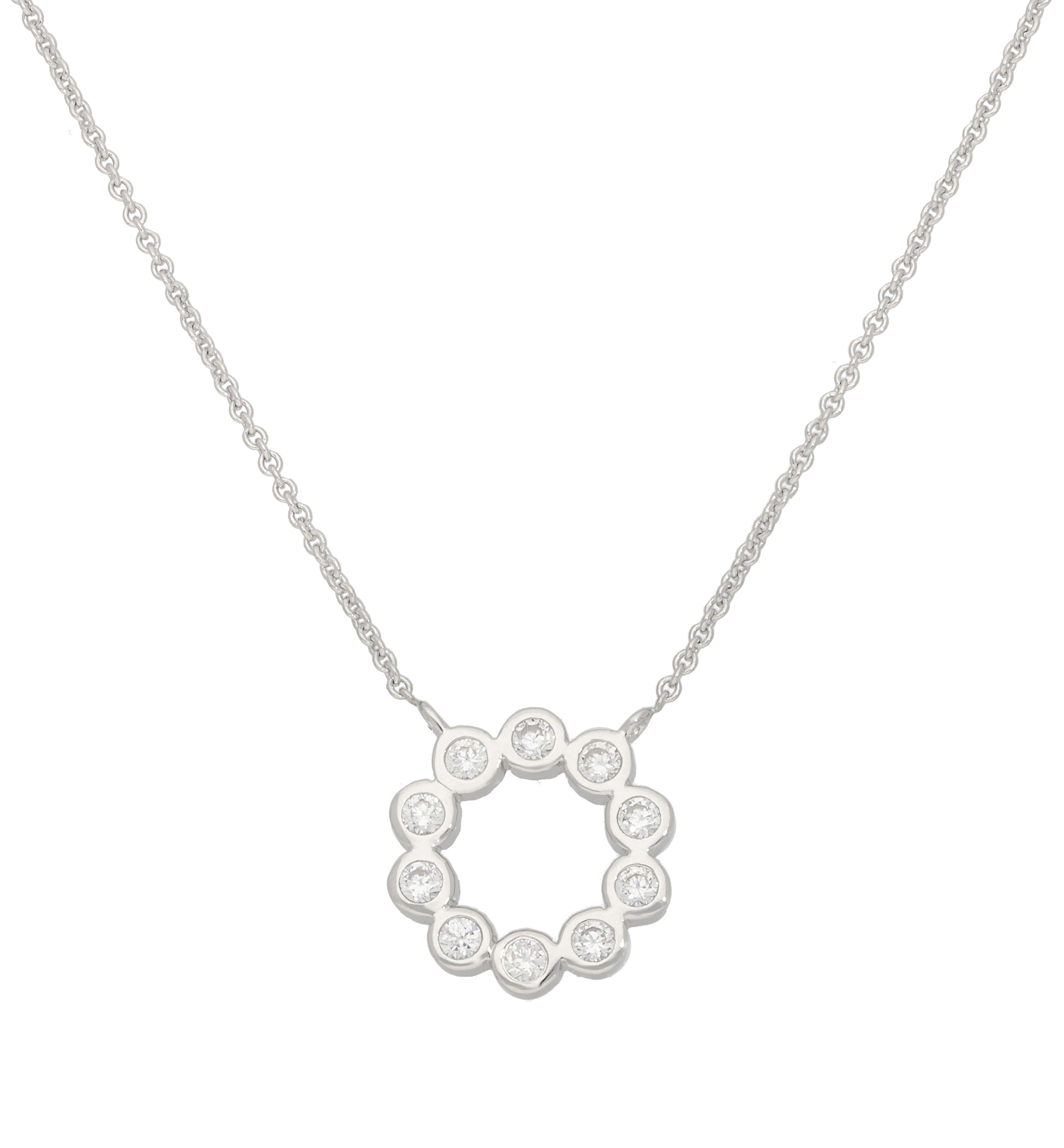 Vivance Kette mit Anhänger »Zirkonia«