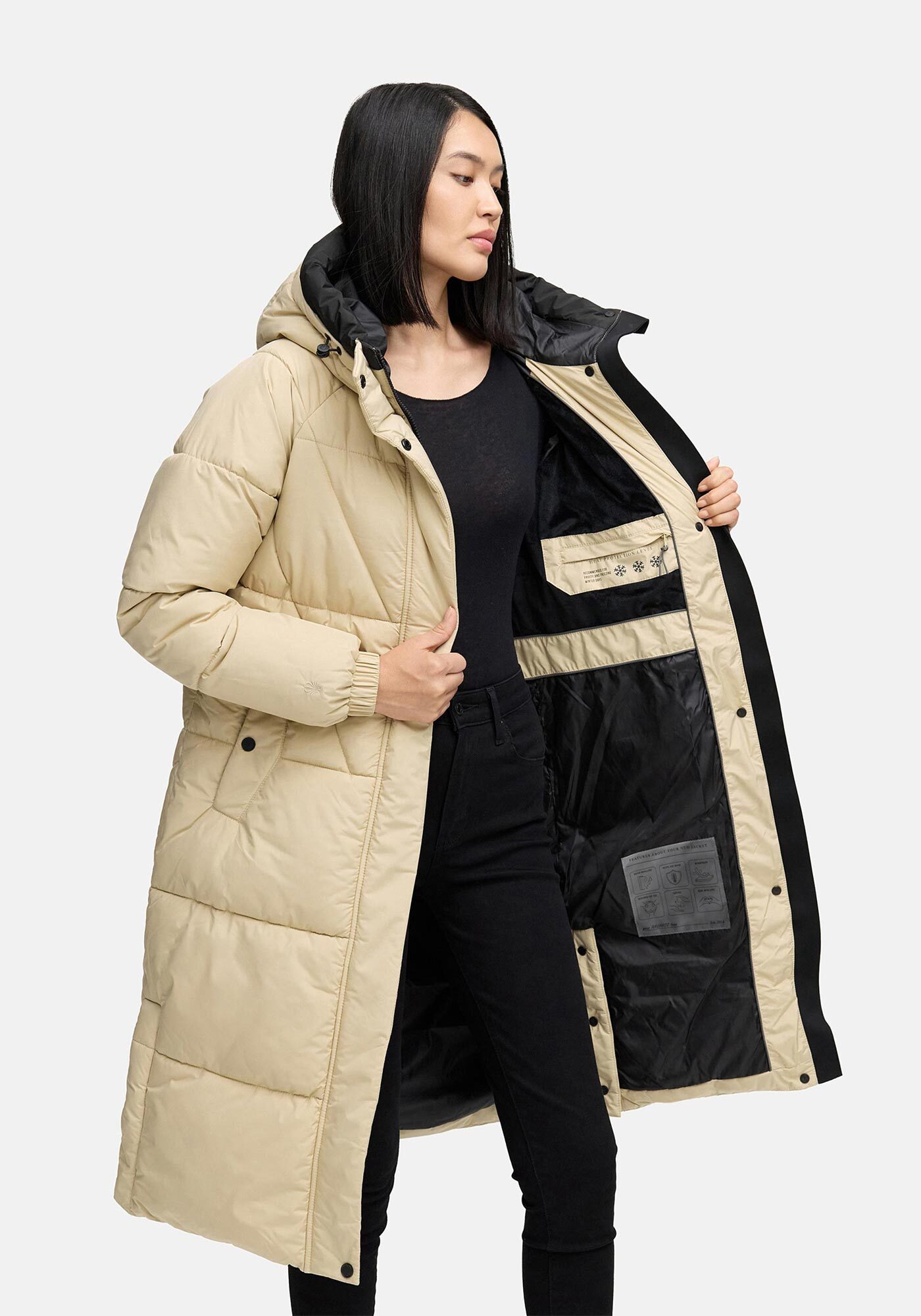 Marikoo Yaskaa Winter Coat Beige XXL