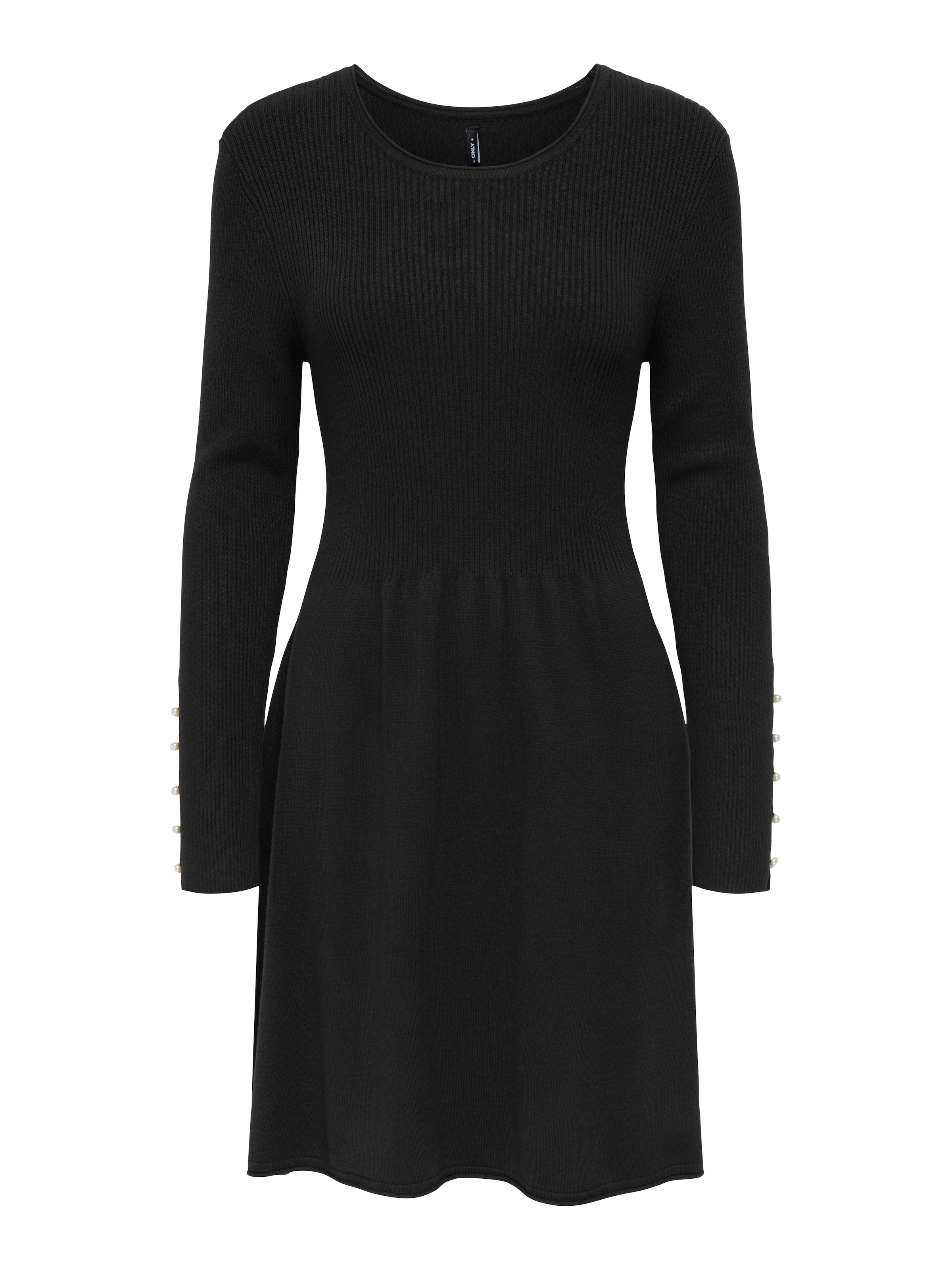 ONLY Midikleid »ONLNATASCHA LS PEARL O-NECK DRESS CC KNT«, Sommerkleid