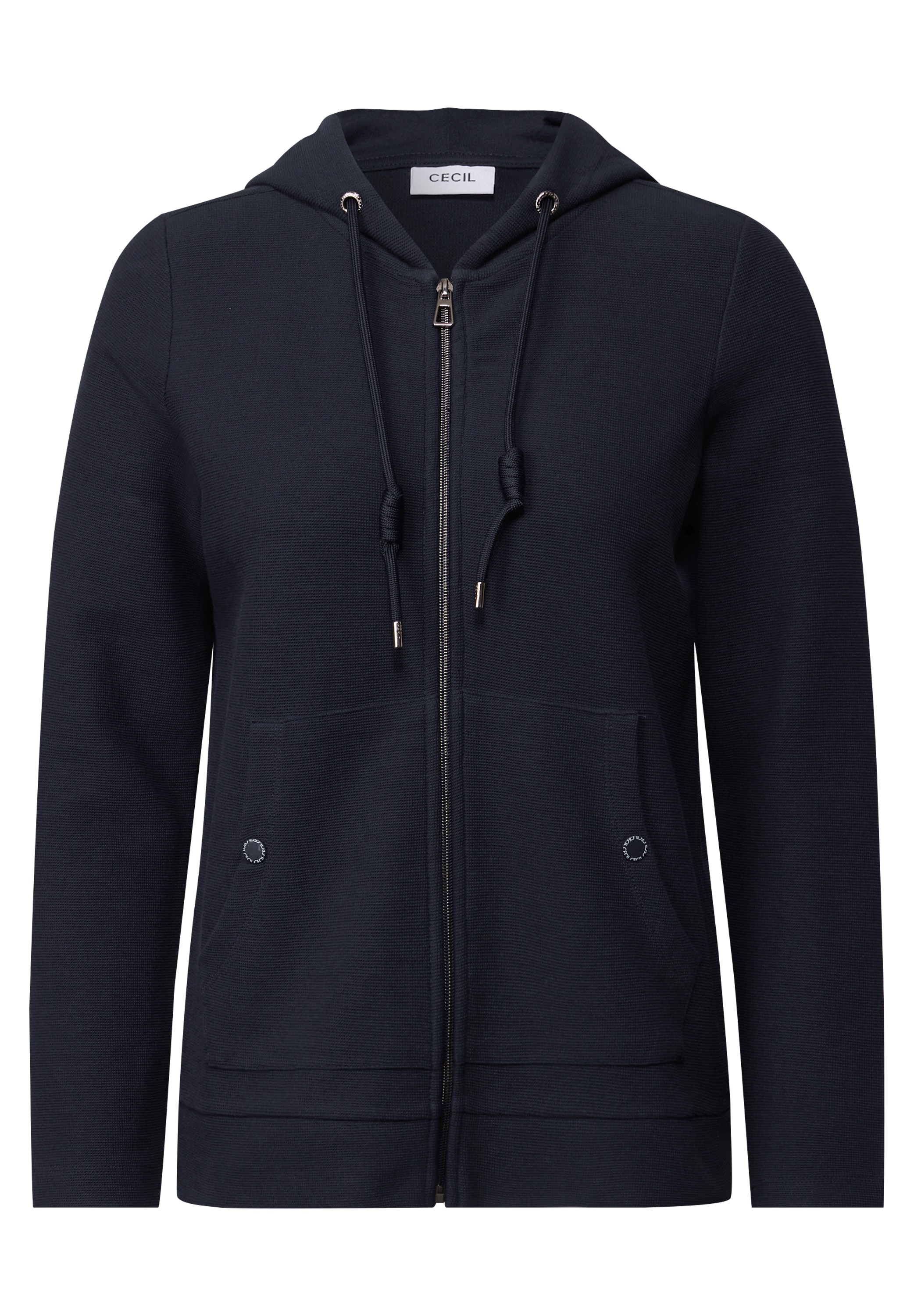Cecil Sweatjacke, mit Kängurutasche