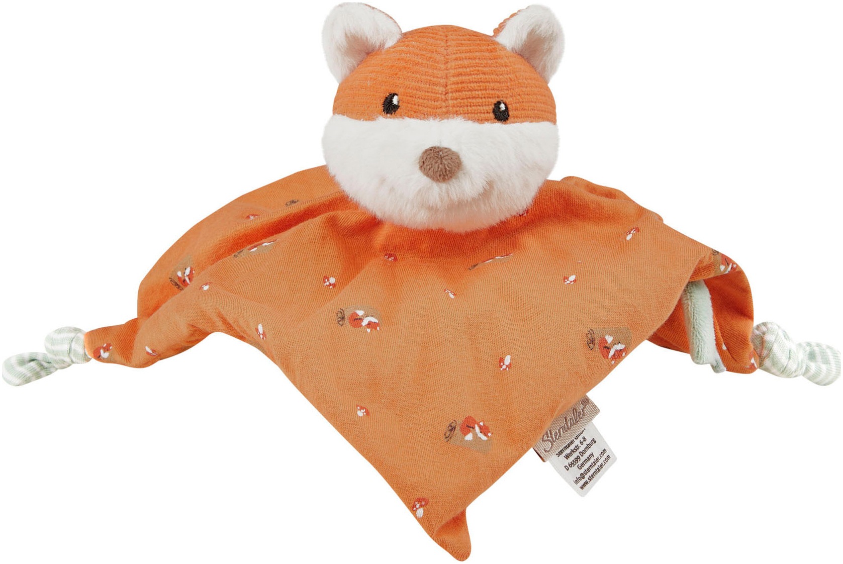 Sterntaler Schmusetuch "Fuchs Filou S" mit Rassel