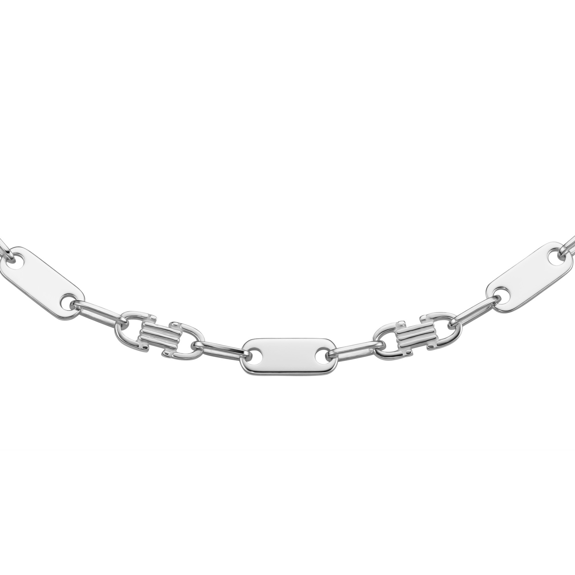 Smart Jewel Fancy Chain Sterling Silver 50cm 2