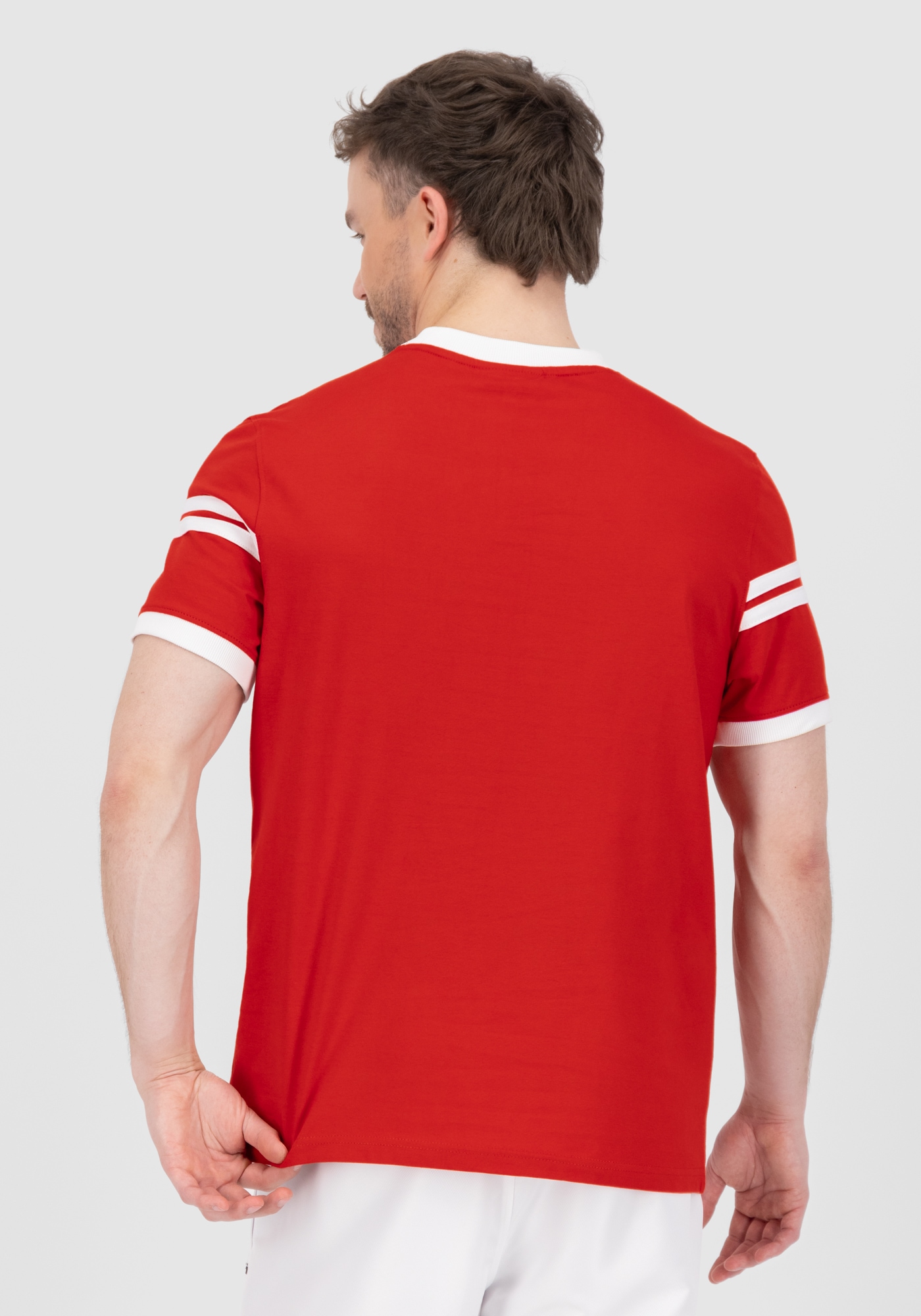 Sergio Tacchini T-Shirt »ORION DAVIS TEE Herren«, T-Shirt Herren, leichtes Kurzarmshirt, Sporttrikot, Outdoor, Sale