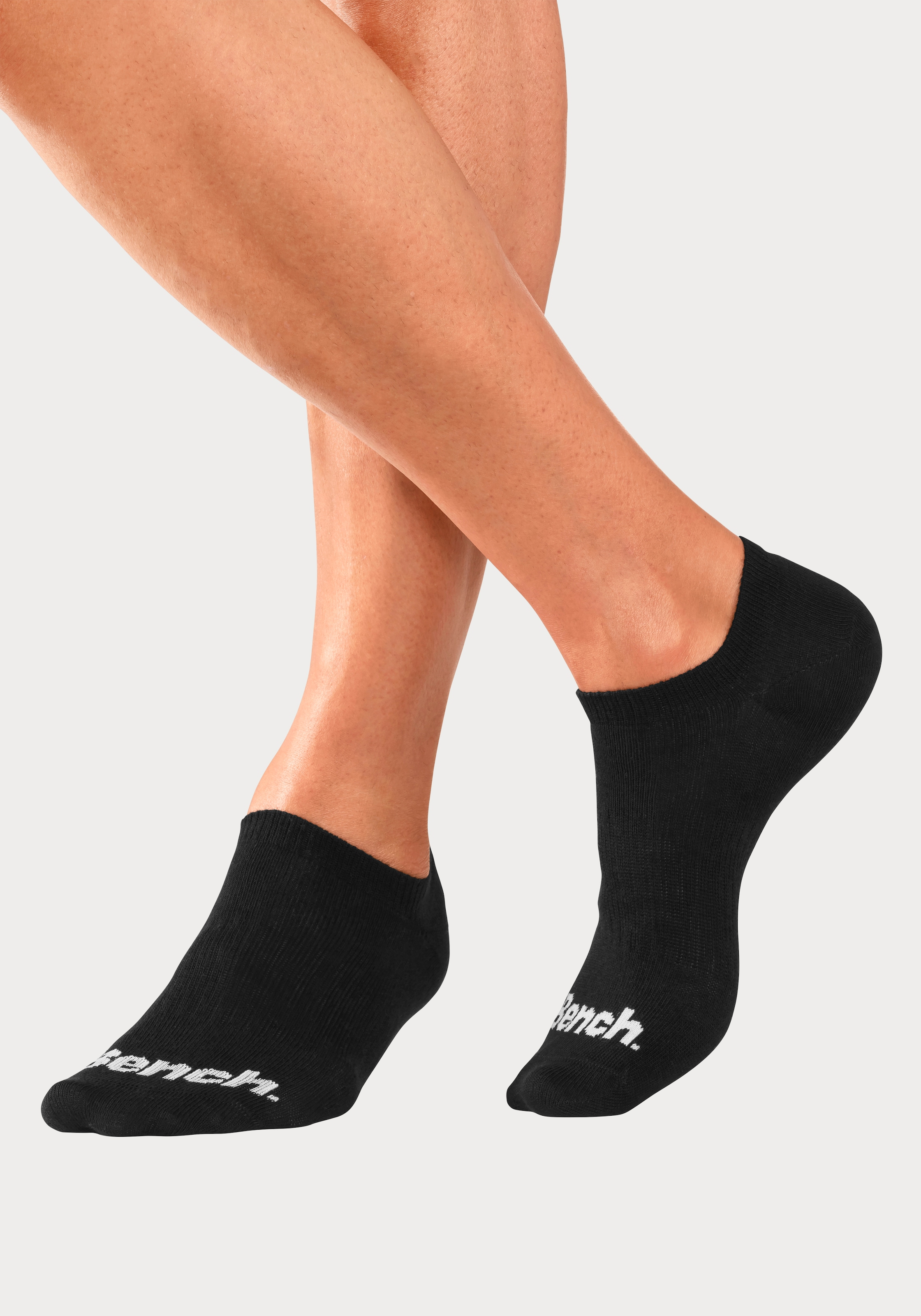 Bench. Sportsocken, (Packung, 12 Paar), Sneakersocken verschwinden im Schuh