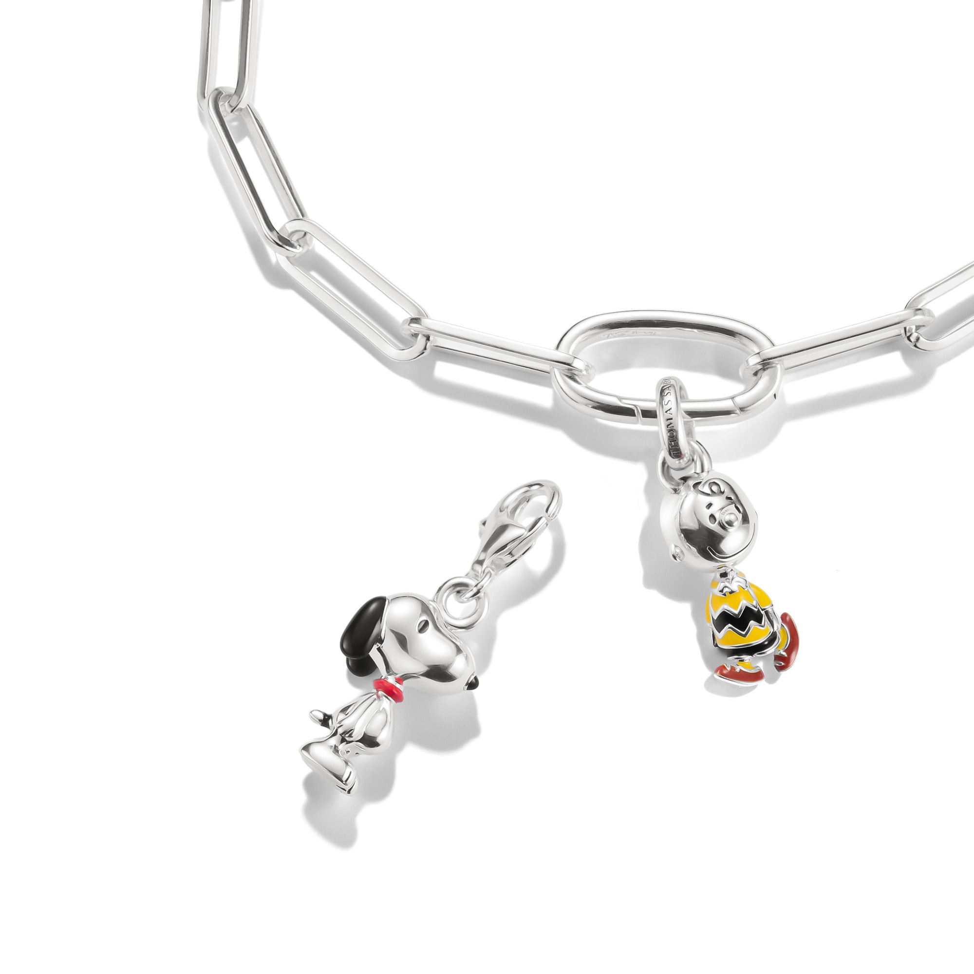 THOMAS SABO Charm-Einhänger »THOMAS SABO x Peanuts Charlie Brown Charm - Connect«