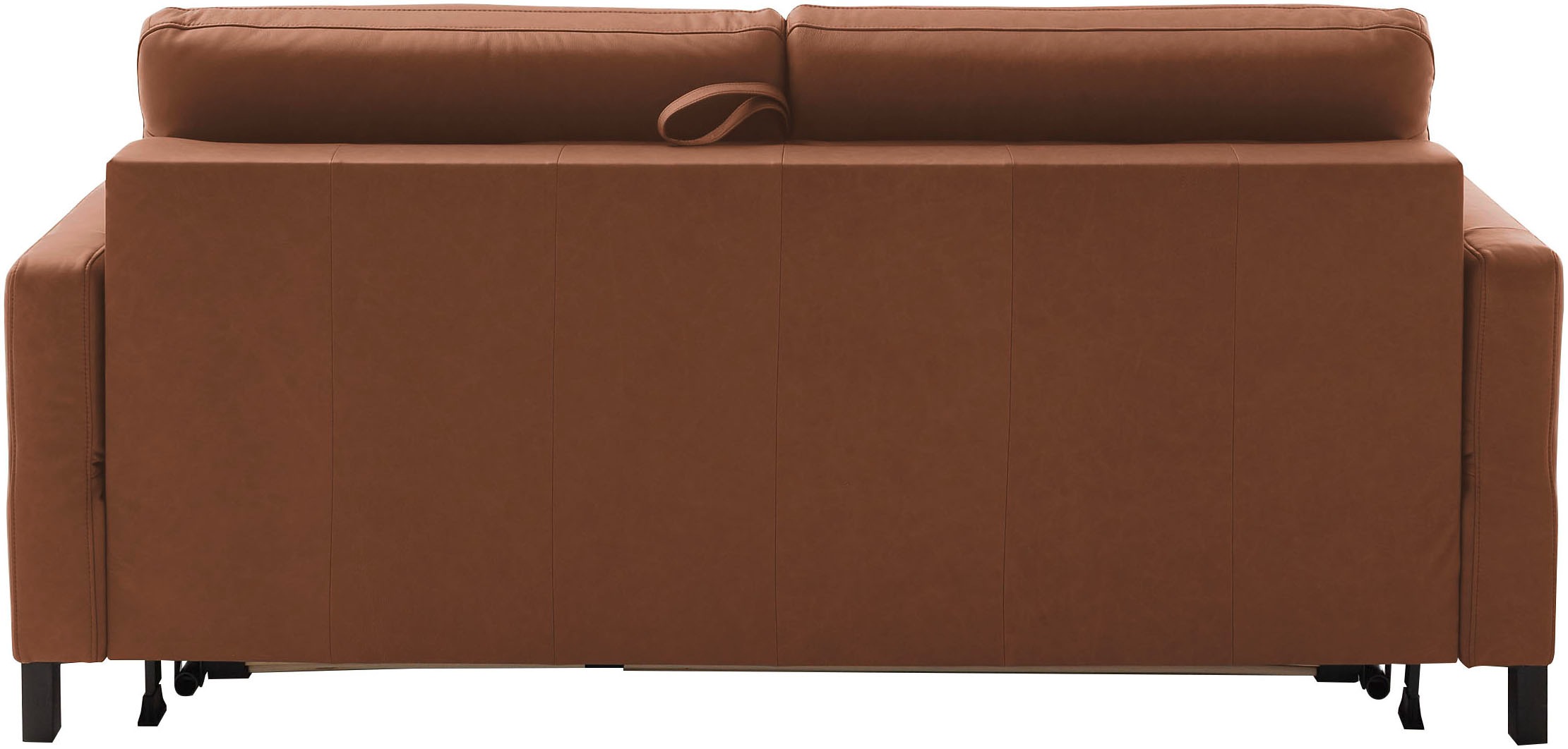 Thumbnail - Home affaire Schlafsofa "Calestra, Lederbezug, 2-Sitzer mit Kaltschaummatratze, Breite 168 cm"