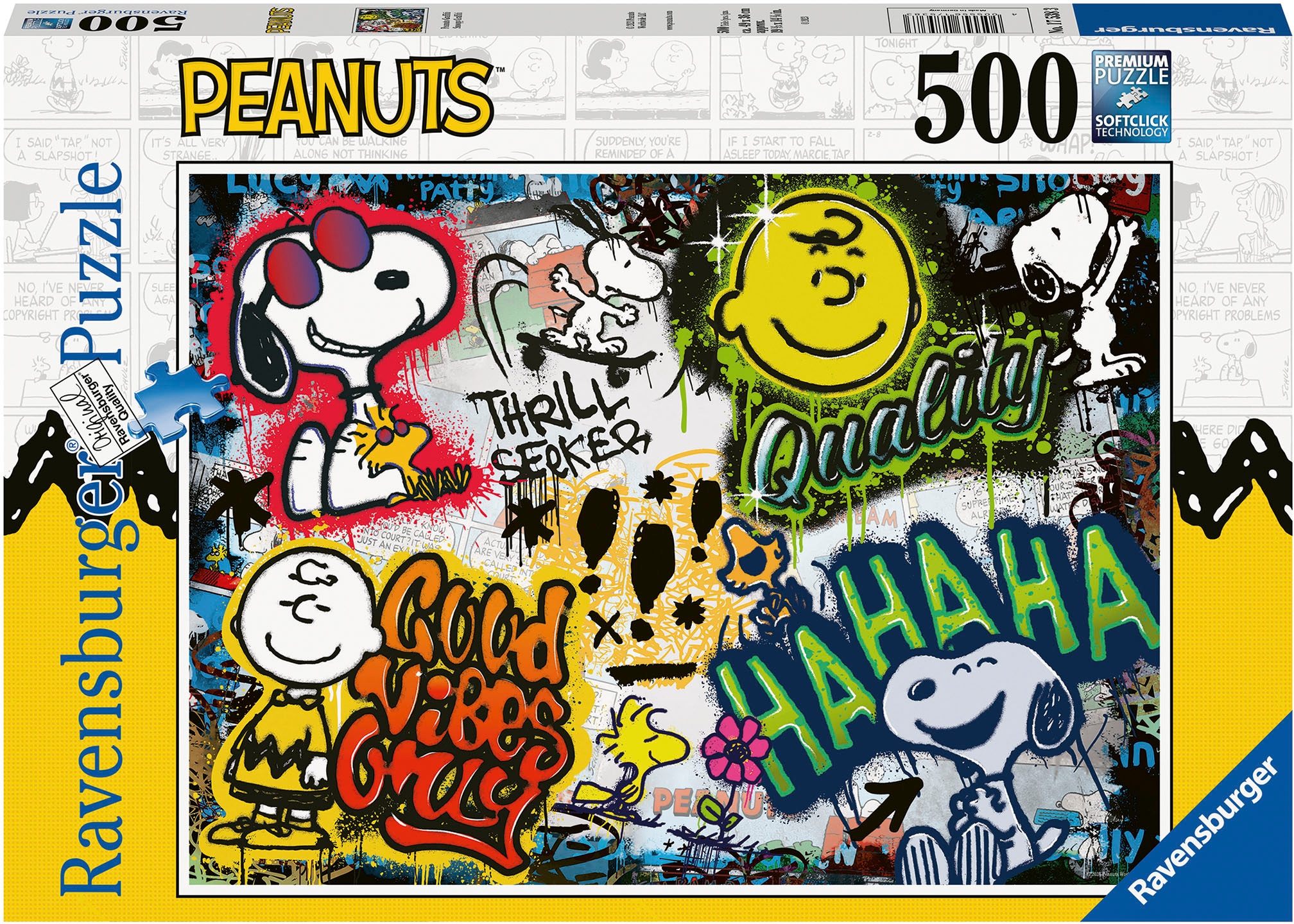 Puzzle »Peanuts Graffiti«, Made in Germany; FSC®- schützt Wald - weltweit
