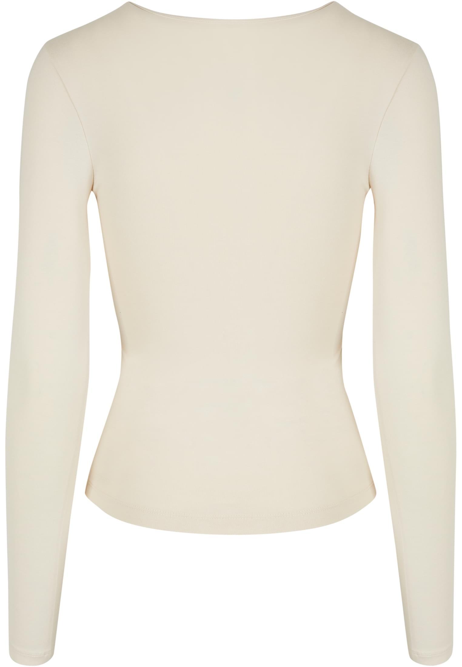 URBAN CLASSICS Langarmshirt »Damen Ladies Crossed Cut Out Longsleeve«, (1  tlg.) bestellen | BAUR