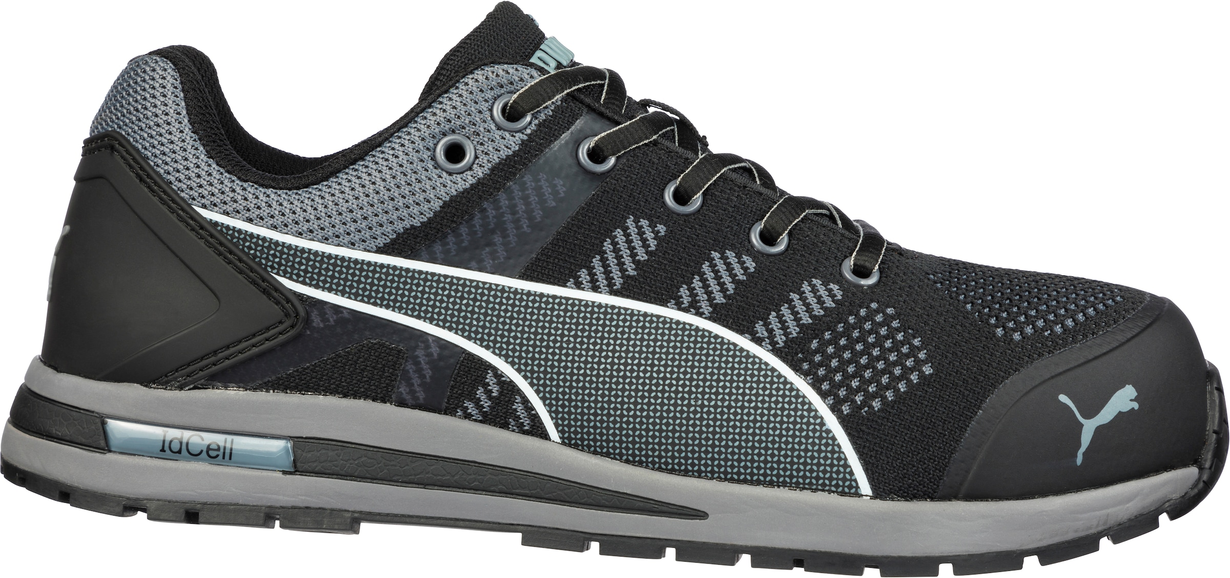 PUMA Safety Sicherheitsschuh »Elevate Knit Black«, S1P, SAFETY KNIT®, evercushion® BA+ Fußbett, DGUV 112-191, ESD