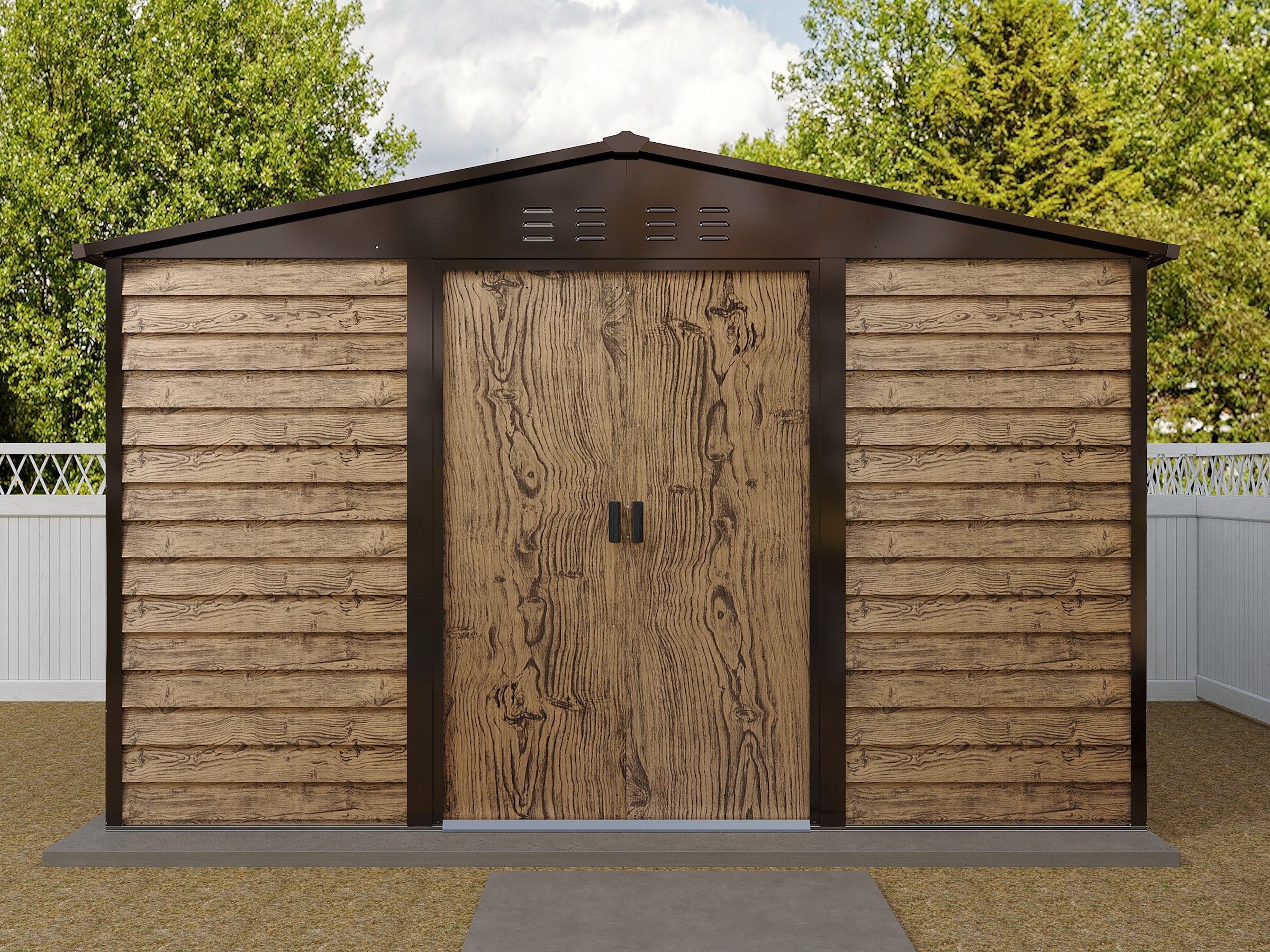 KONIFERA Gerätehaus »Metall«