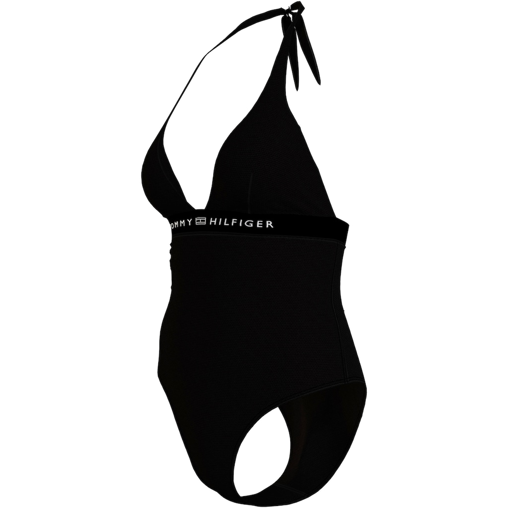 Tommy Hilfiger Swimwear Badeanzug »HALTER ONE PIECE RP (EXT SIZES)«