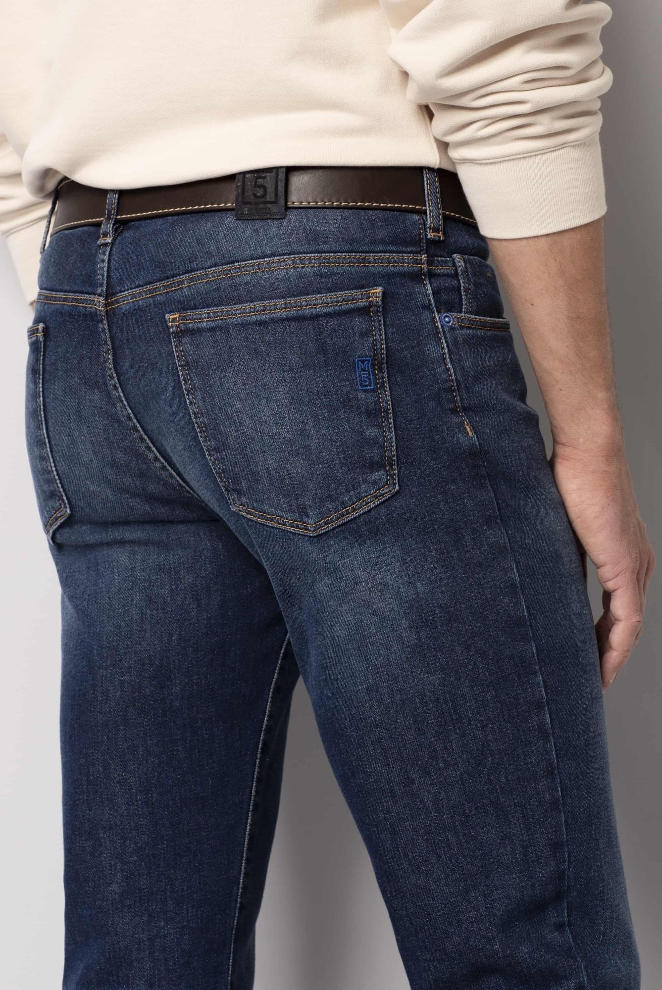MEYER 5-Pocket-Jeans »M5 Slim«, Five Pocket
