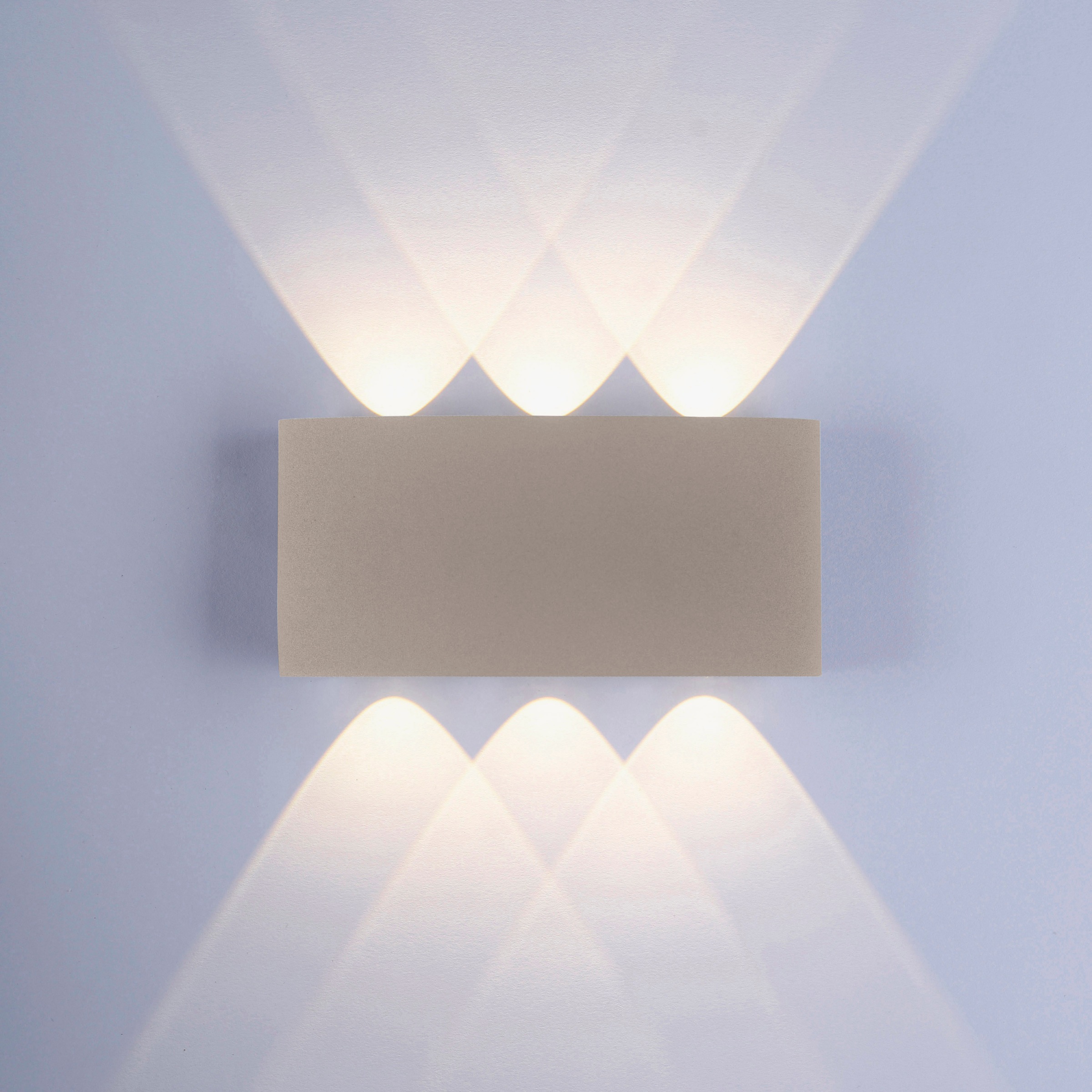 Paul Neuhaus LED Wandleuchte »CARLO« LED-Board 1 Stk. Warmweiß IP54, Für Innen und Außen, Lichtstrahl nach oben und unten,