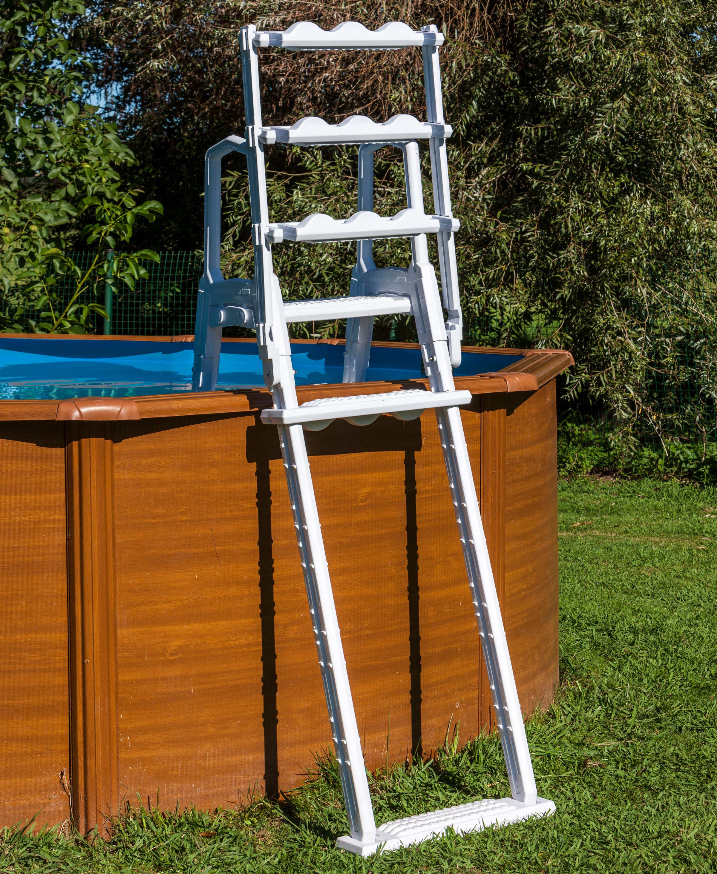 Gre Pool-Sicherheitsleiter »für Aufstellpools«, 2x4 Stufen