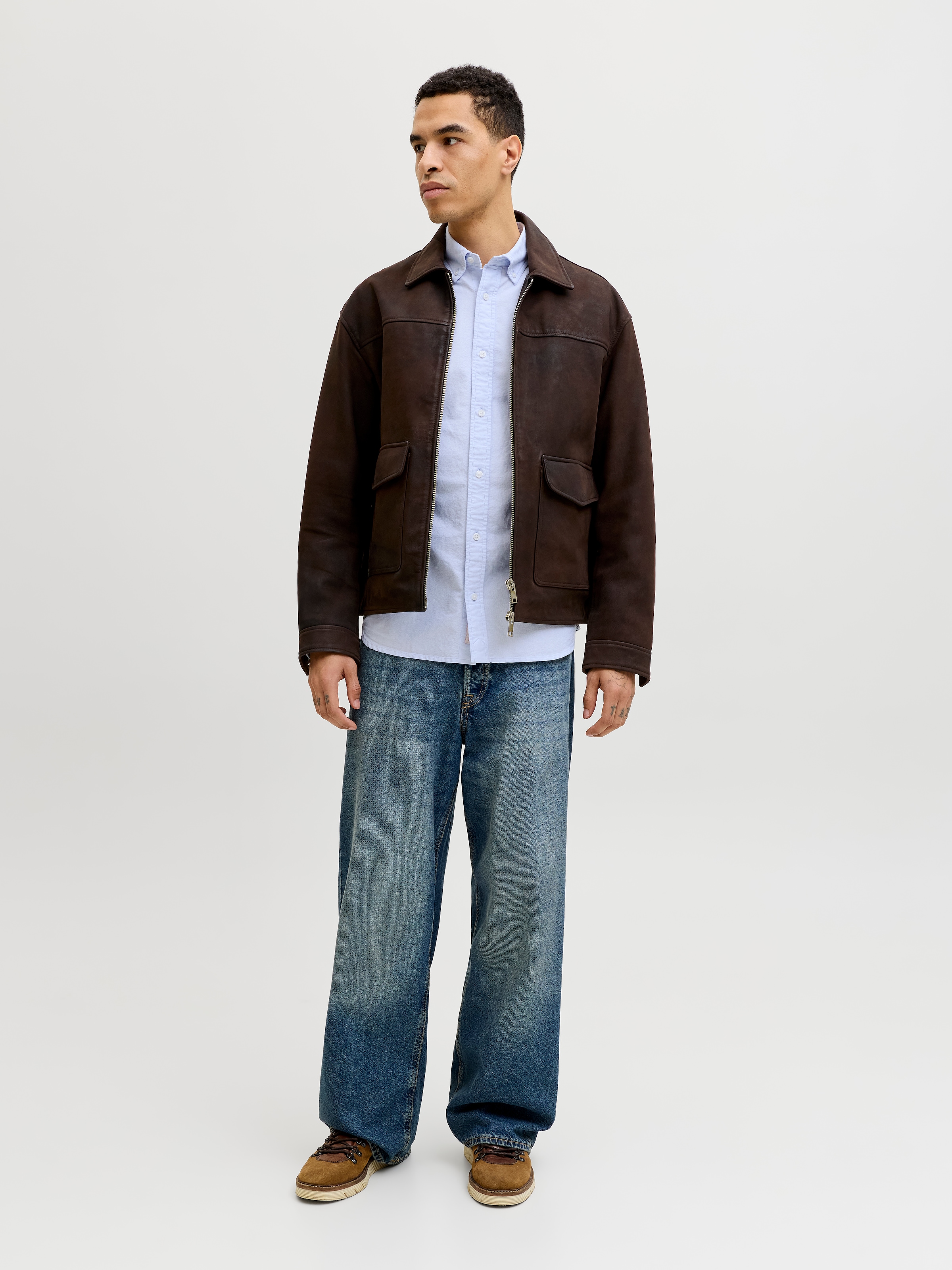 Jack & Jones Langarmhemd »JPRBLUHARVEY OXFORD L/S SHIRT SN« Baumwolle, regular fit