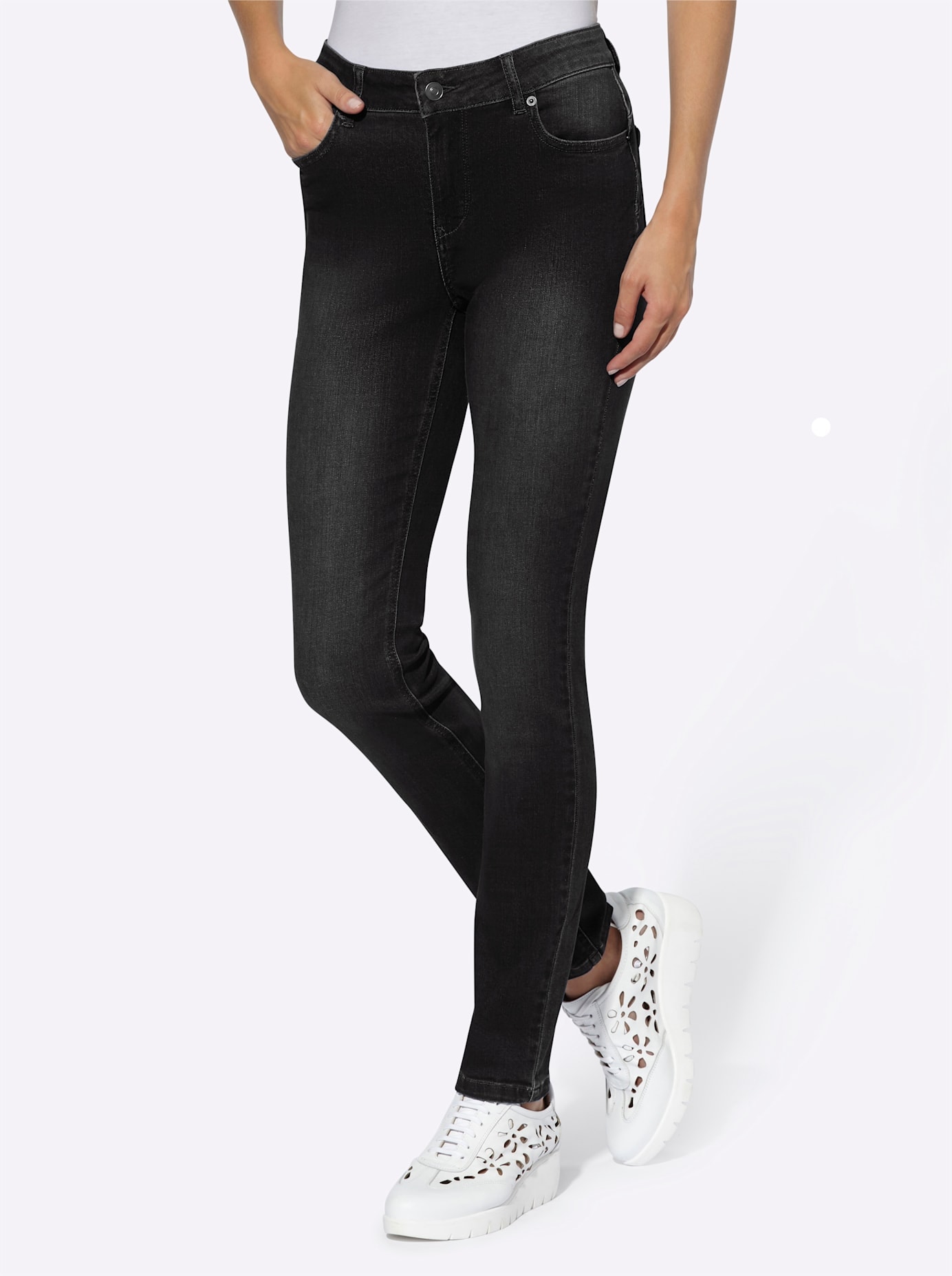 heine Push-up-Jeans, (1 tlg.)