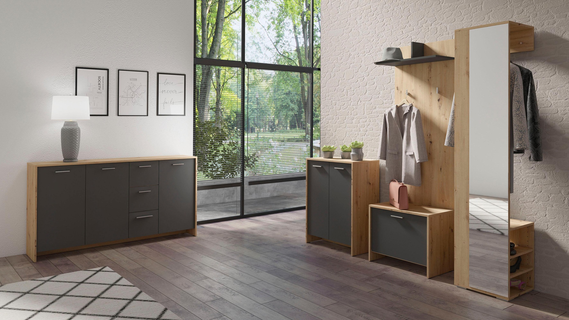 Homexperts Garderobenpaneel »Benno«
