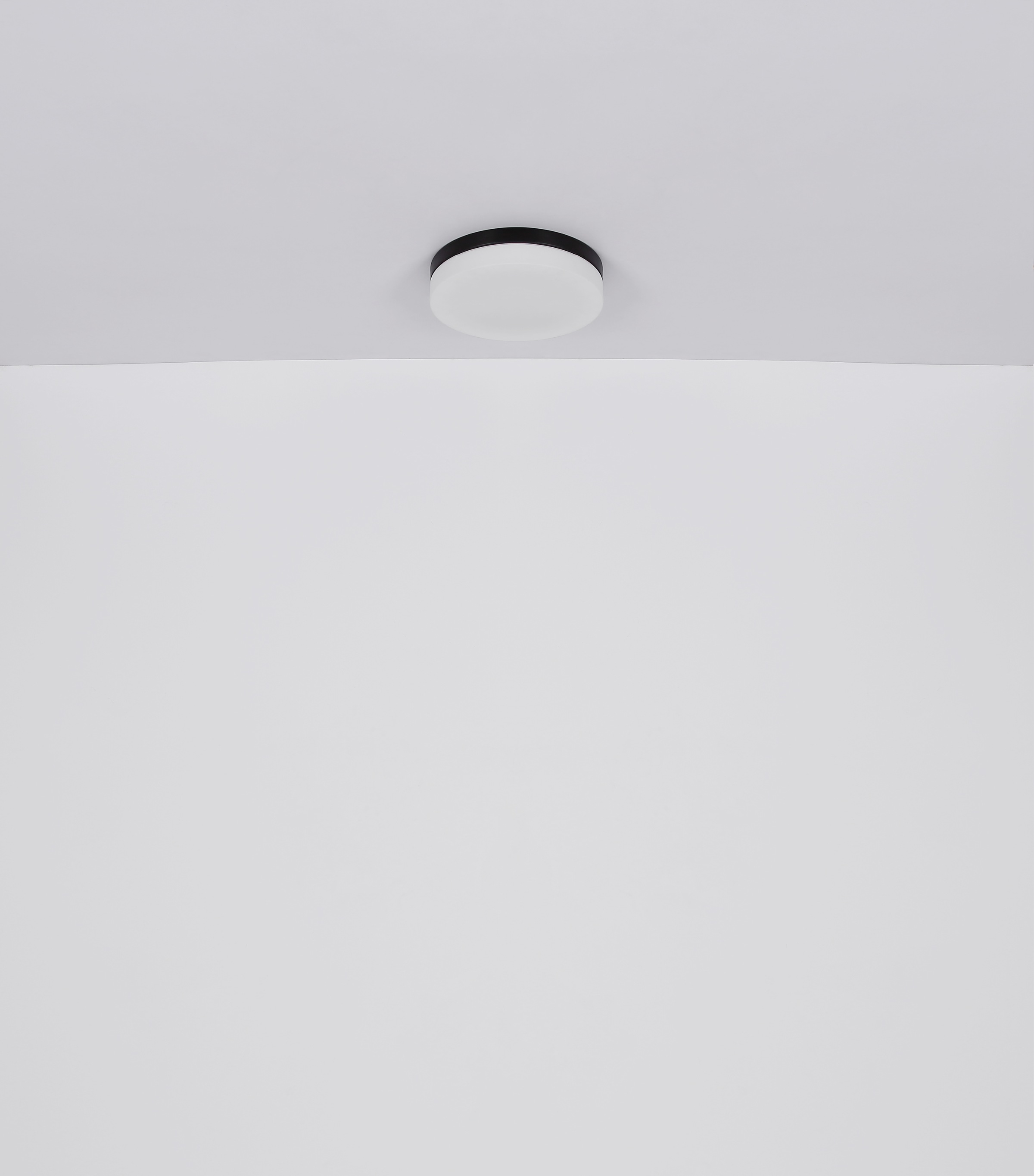 GLOBO LIGHTING Außen-Deckenleuchte »VRANOS«, Leuchtmittel E27 | ohne Leuchtmittel, Außen-Deckenlampe/Terrasse/Glas opal/IP44