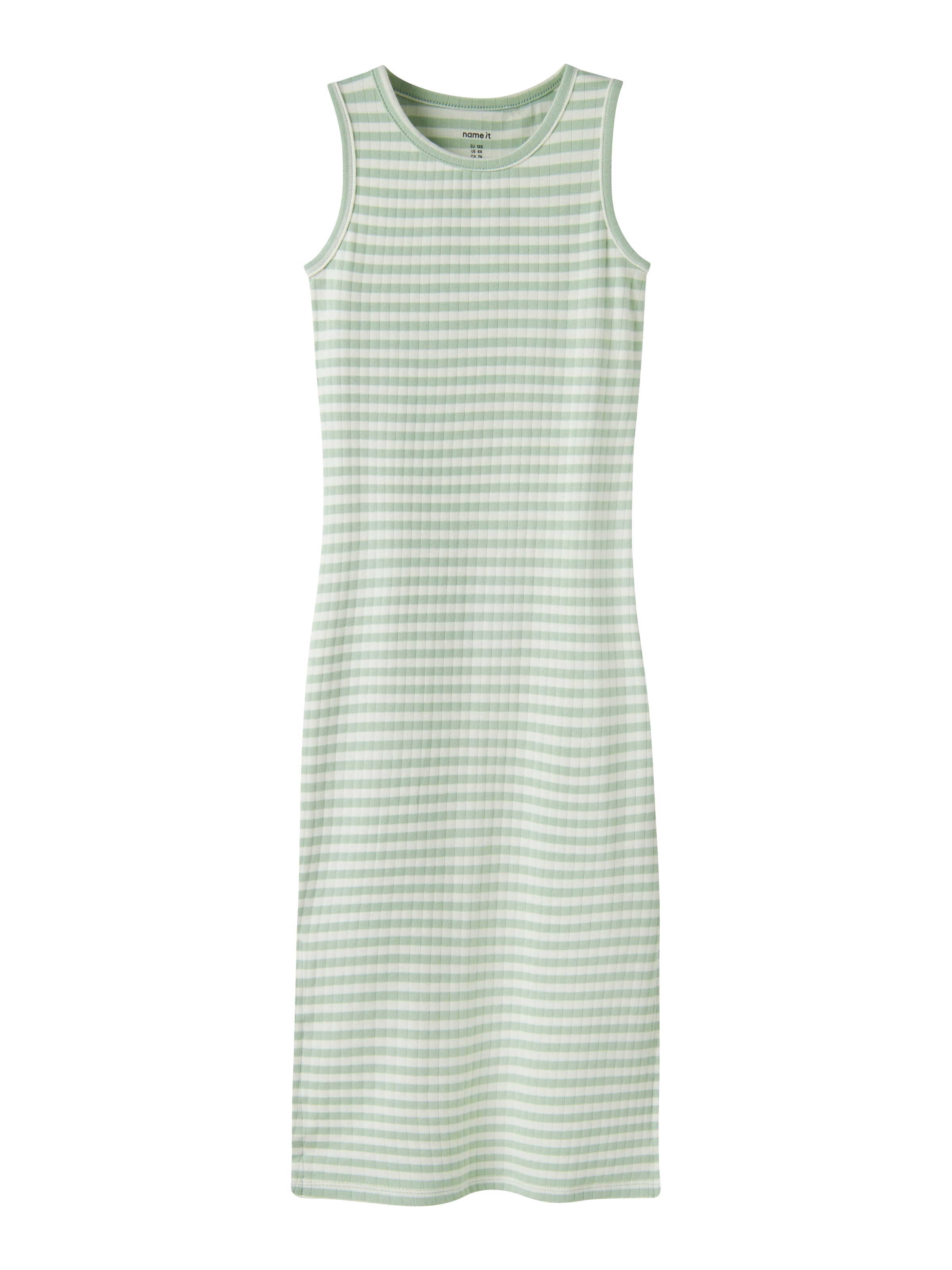 Name It Maxikleid "Nkfsuraja Xsl Sl Maxi Dress Noos" Baumwollmischung, Mit Stretch, Jersey, Seitenschlitze