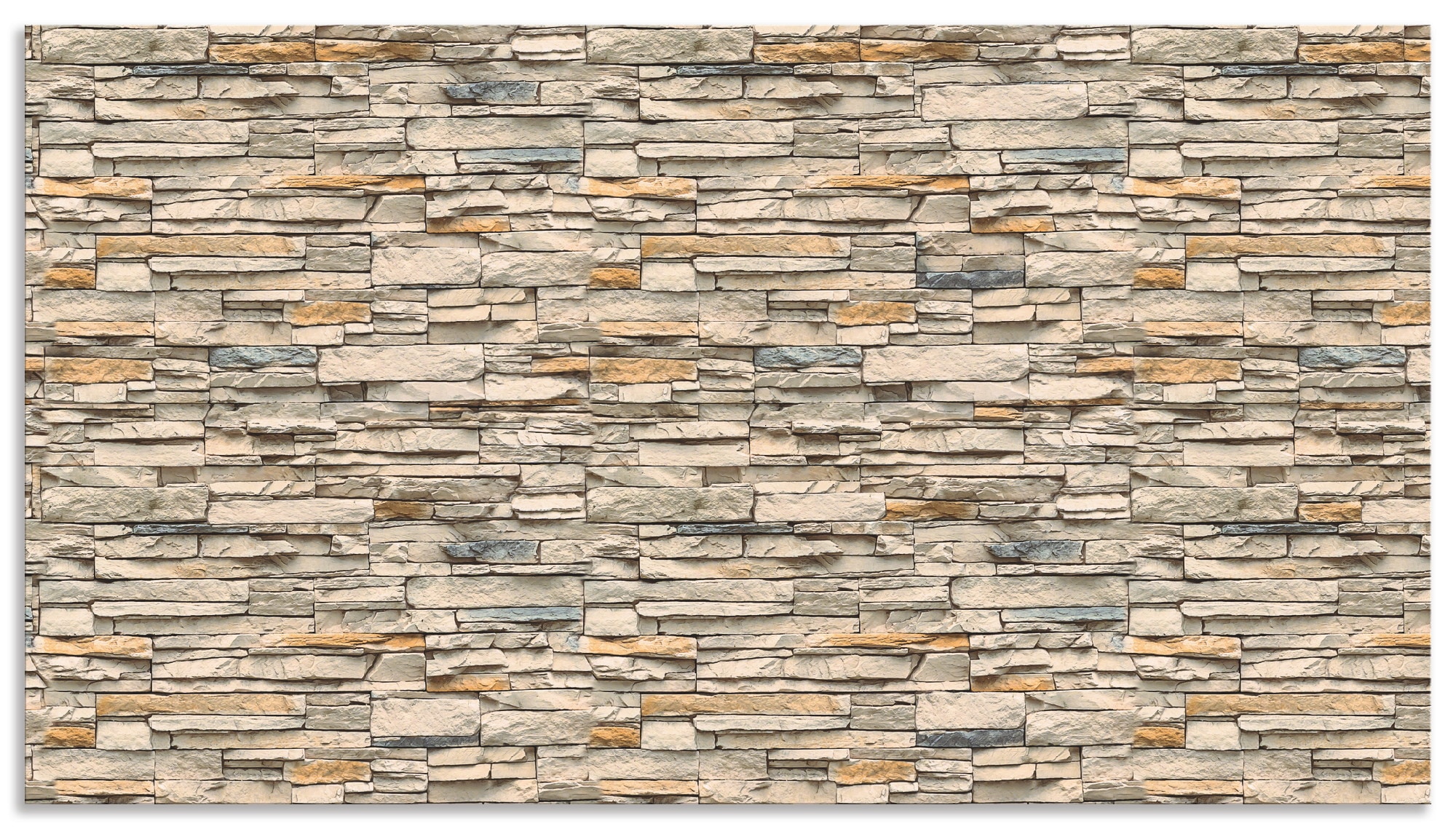 Artland Küchenrückwand "Braune alte Ziegelmauer", (1 tlg.), Alu Spritzschut günstig online kaufen