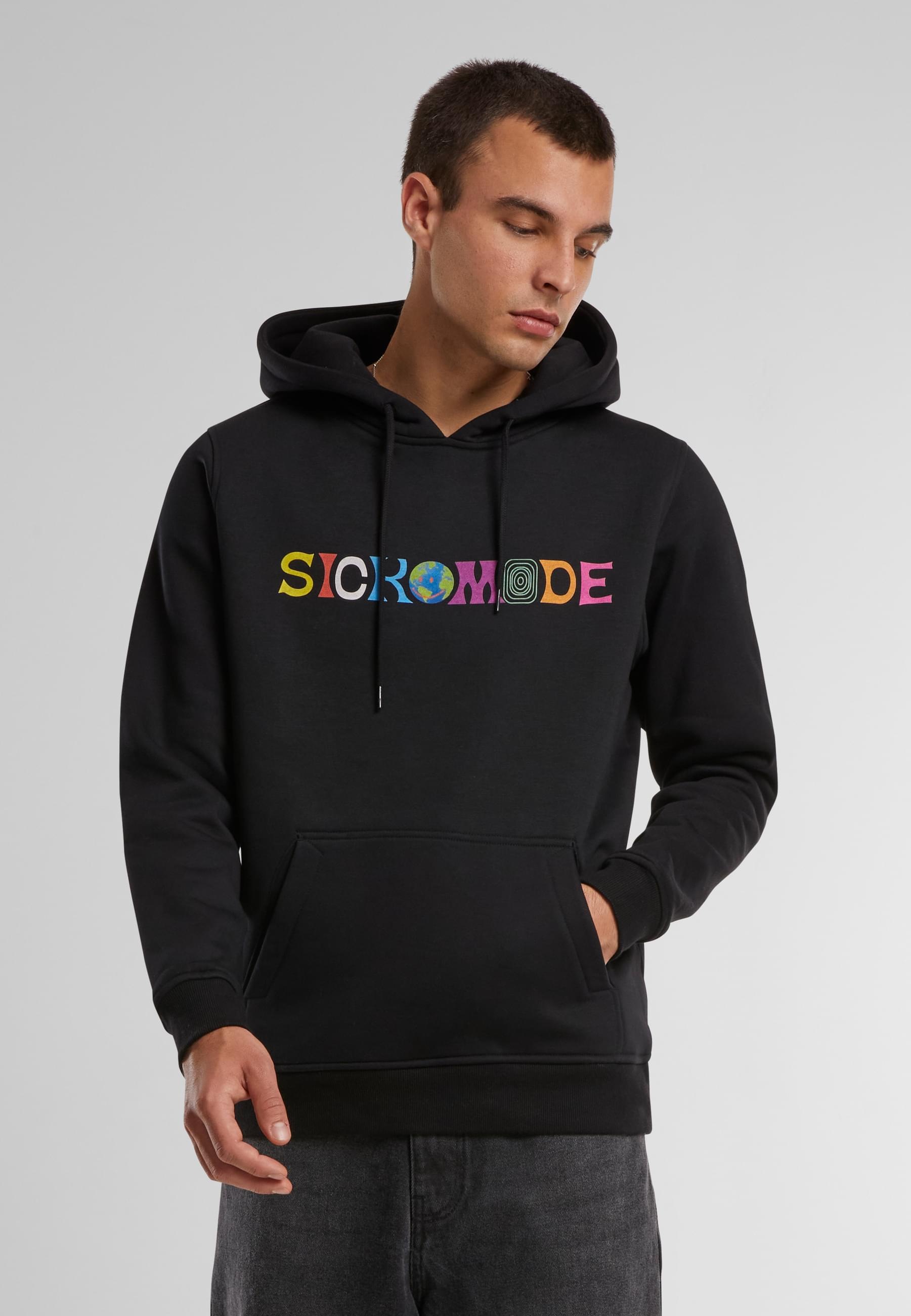 MisterTee Kapuzensweatshirt »MisterTee Herren Sickomode 2 Hoody«, (1 tlg.)