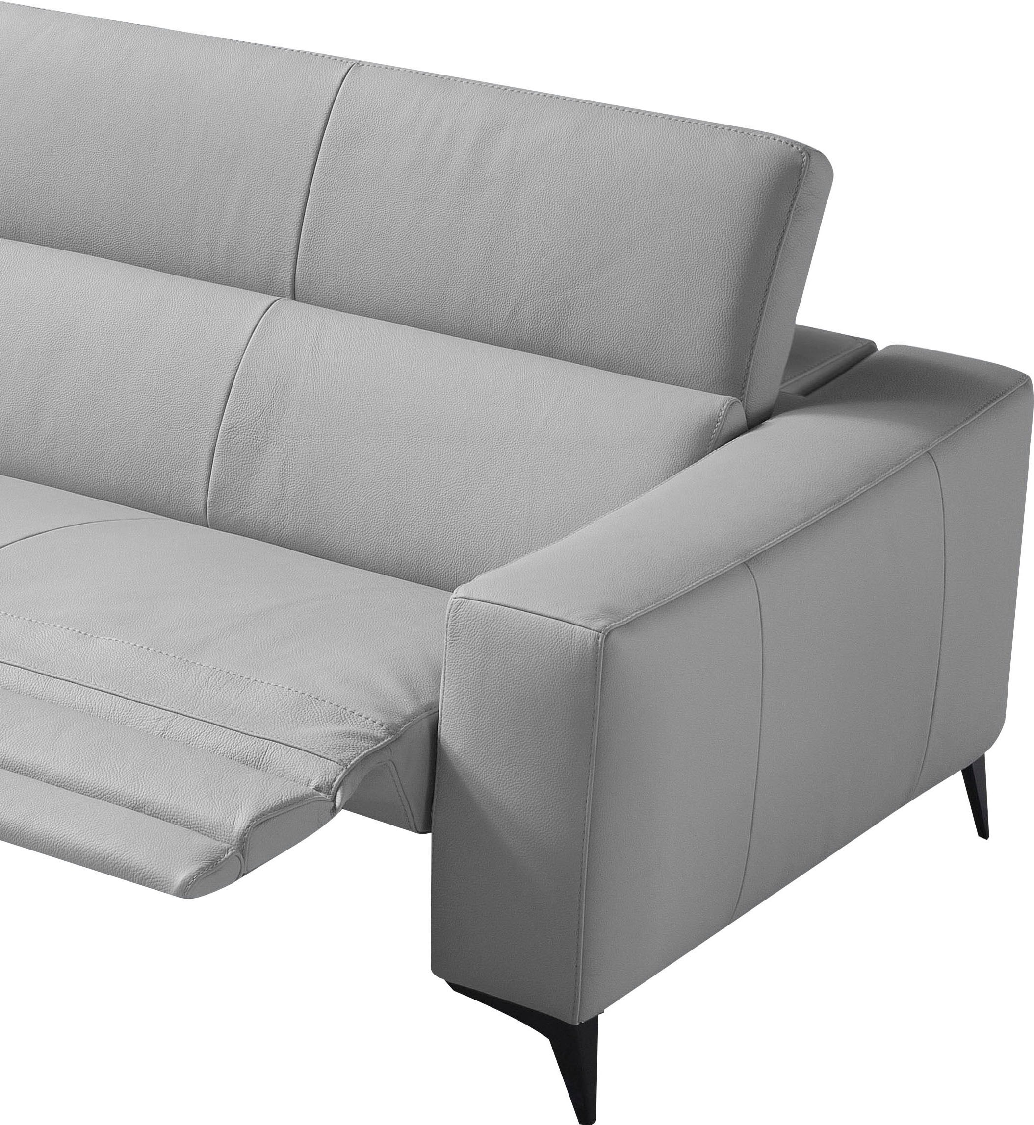 Egoitaliano Ecksofa "Edith, Designsofa mit hohem Sitzkomfort, L-Form", inkl günstig online kaufen