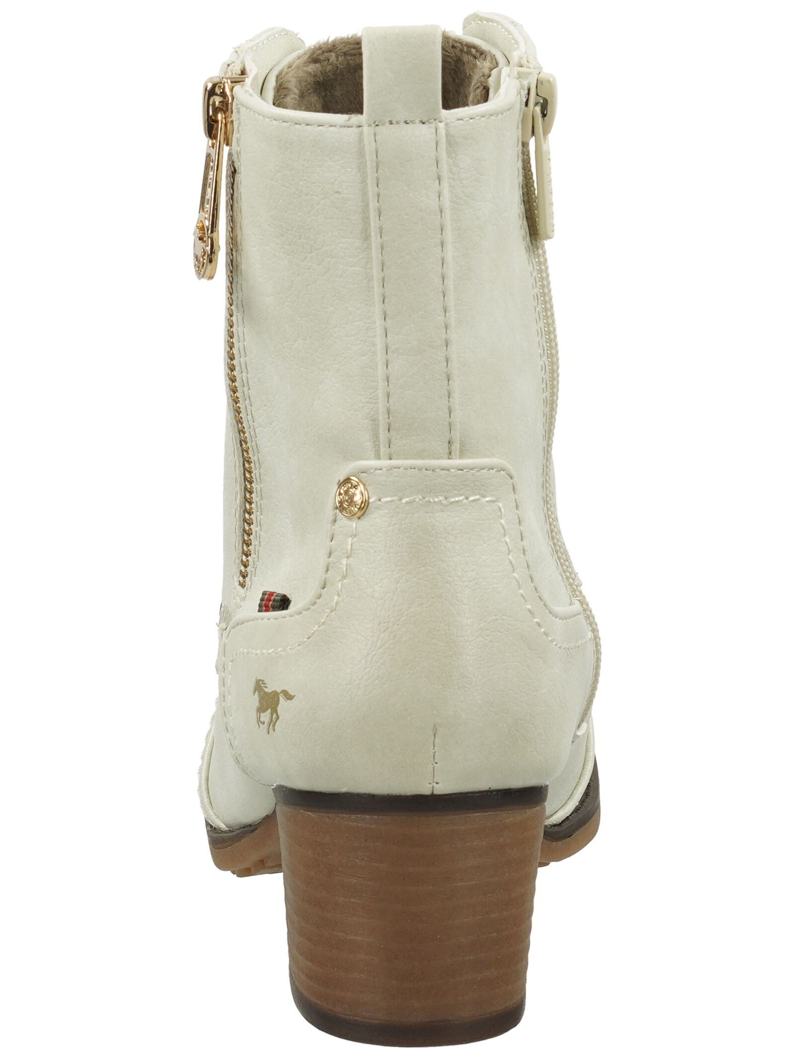 Mustang Shoes Schnürstiefelette »Mustang Shoes Stiefelette Lederimitat«