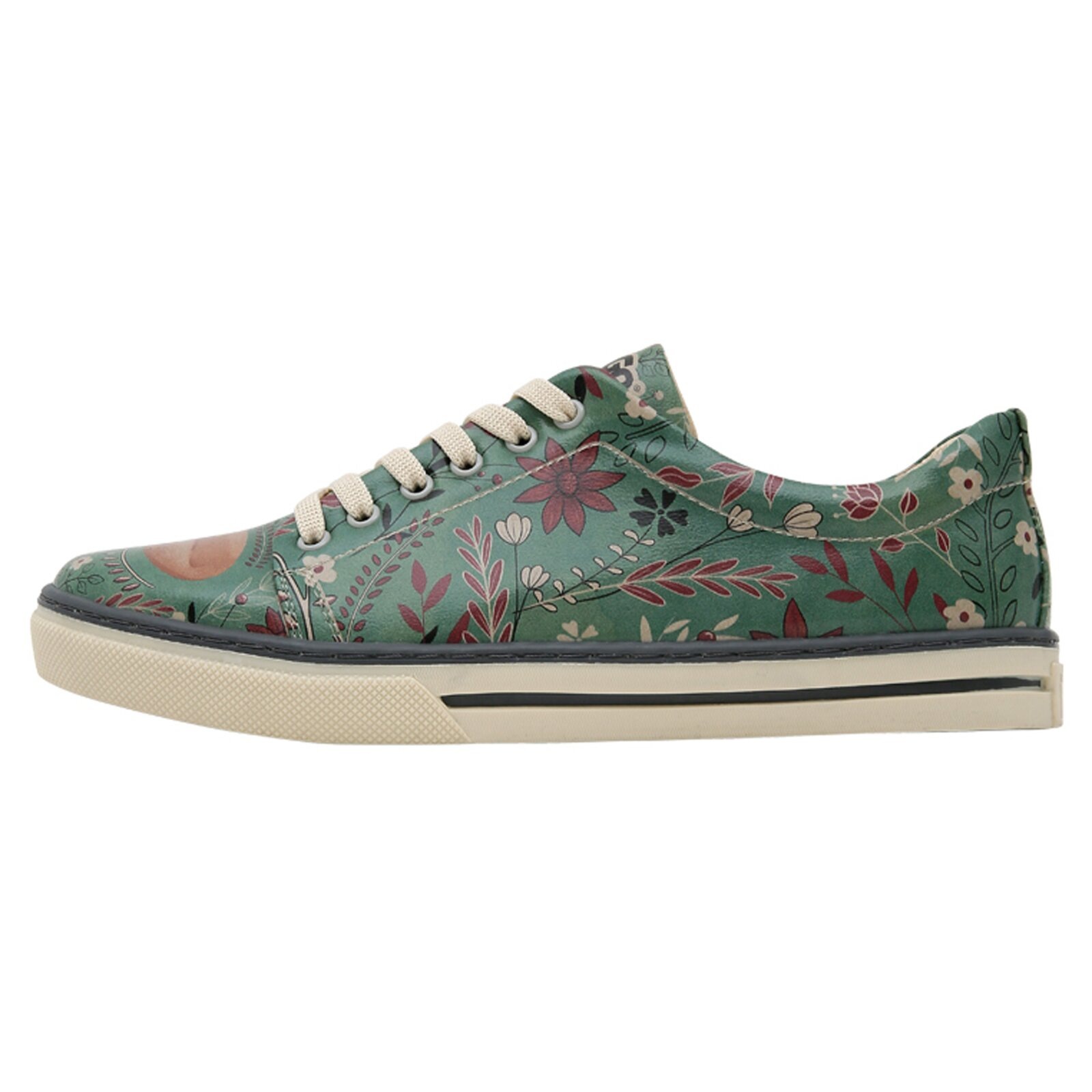 Dogo Sneaker "Classic Schnürsneaker A Pair Of Doves Damen Sneaker" Handgefertigt