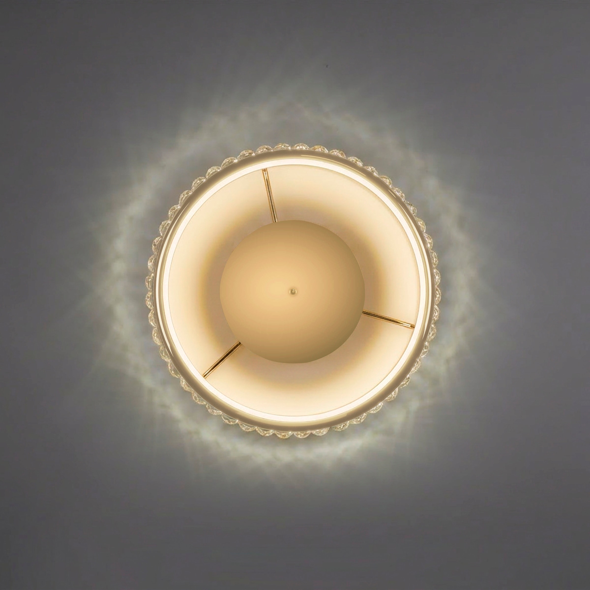 Paul Neuhaus LED Deckenleuchte »GLAMORA« LED-Board 1 Stk. warmweiß - kaltweiß CCT(2700-5000K), Stufenlos dimmbar über Fernbedienung, Memoryfunktion