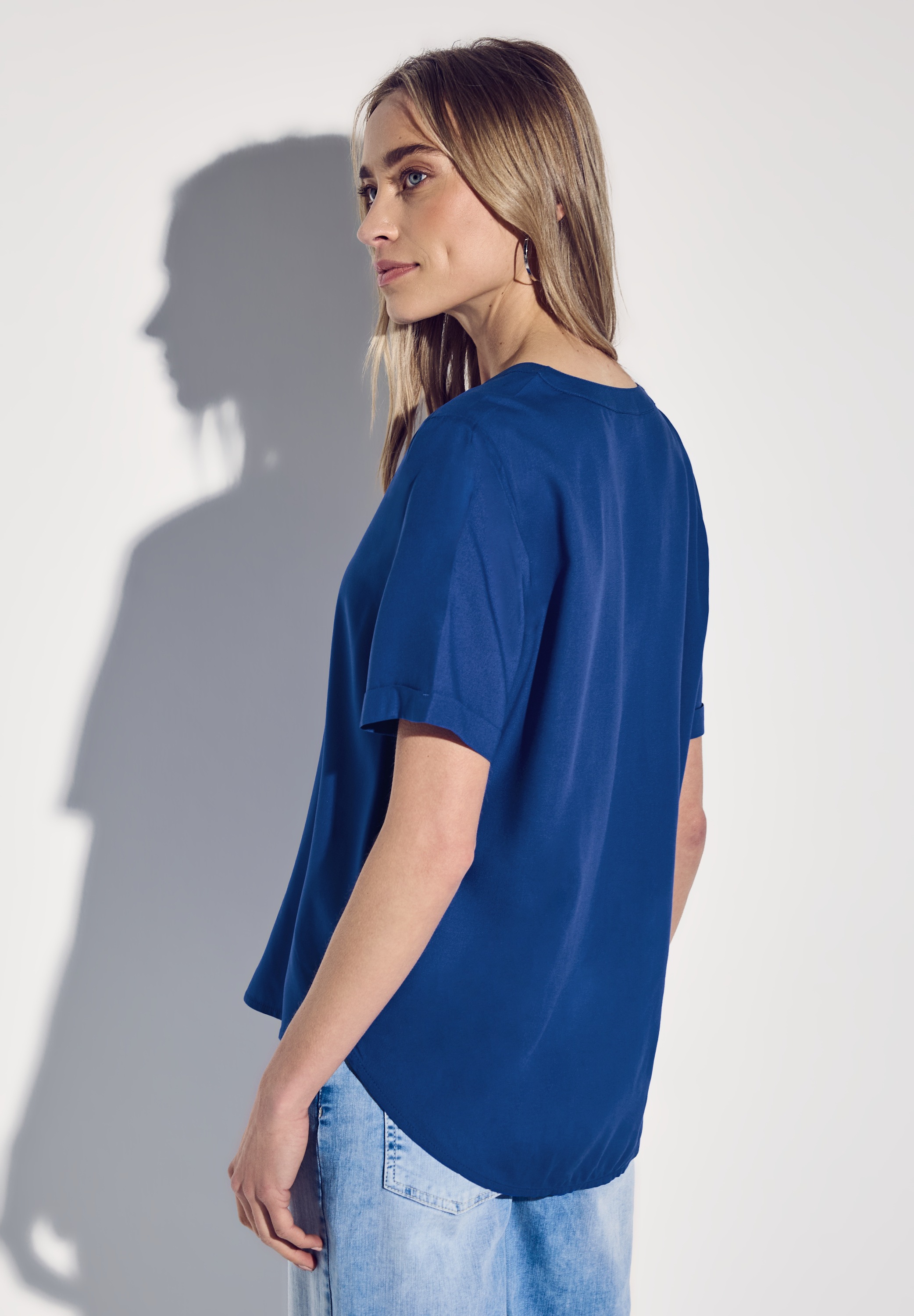 STREET ONE Shirtbluse, aus softer Viskose