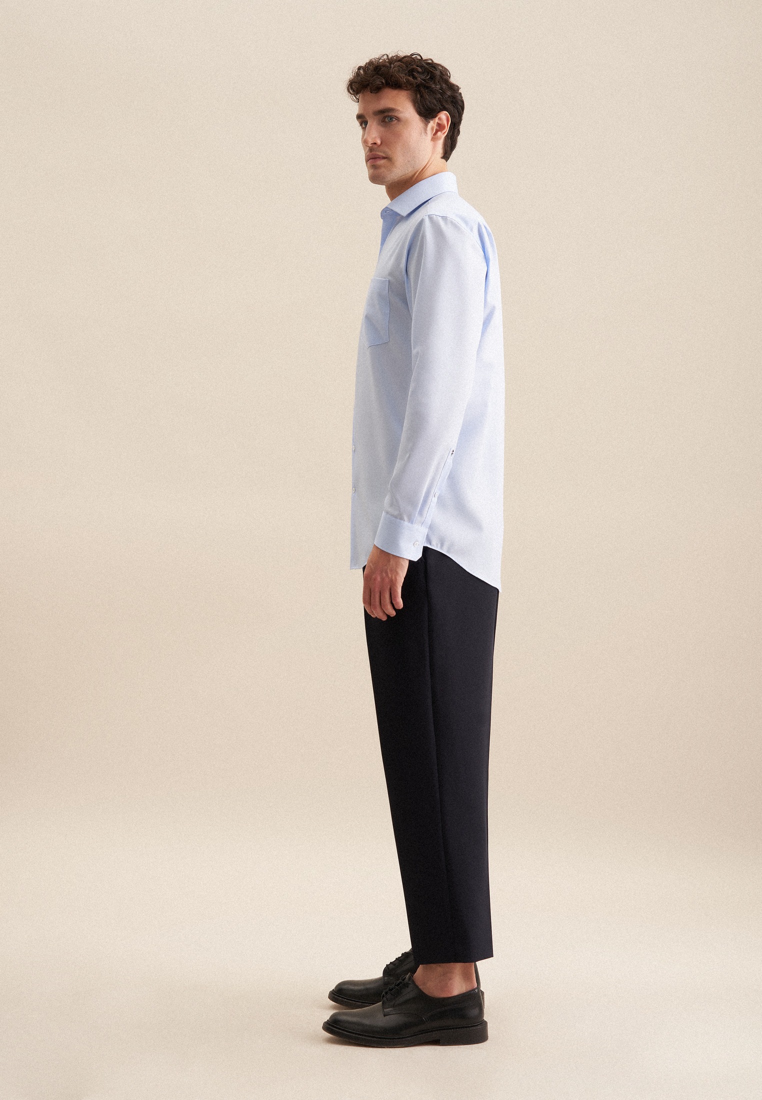 seidensticker Businesshemd »Regular« Regular 1/1 Kentkragen Uni