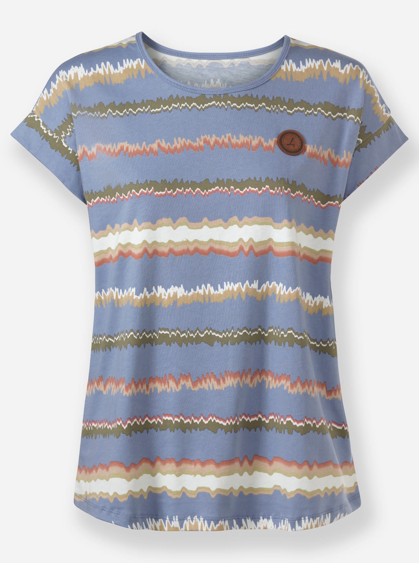 Casual Looks Kurzarmshirt »Shirt«, (1 tlg.)