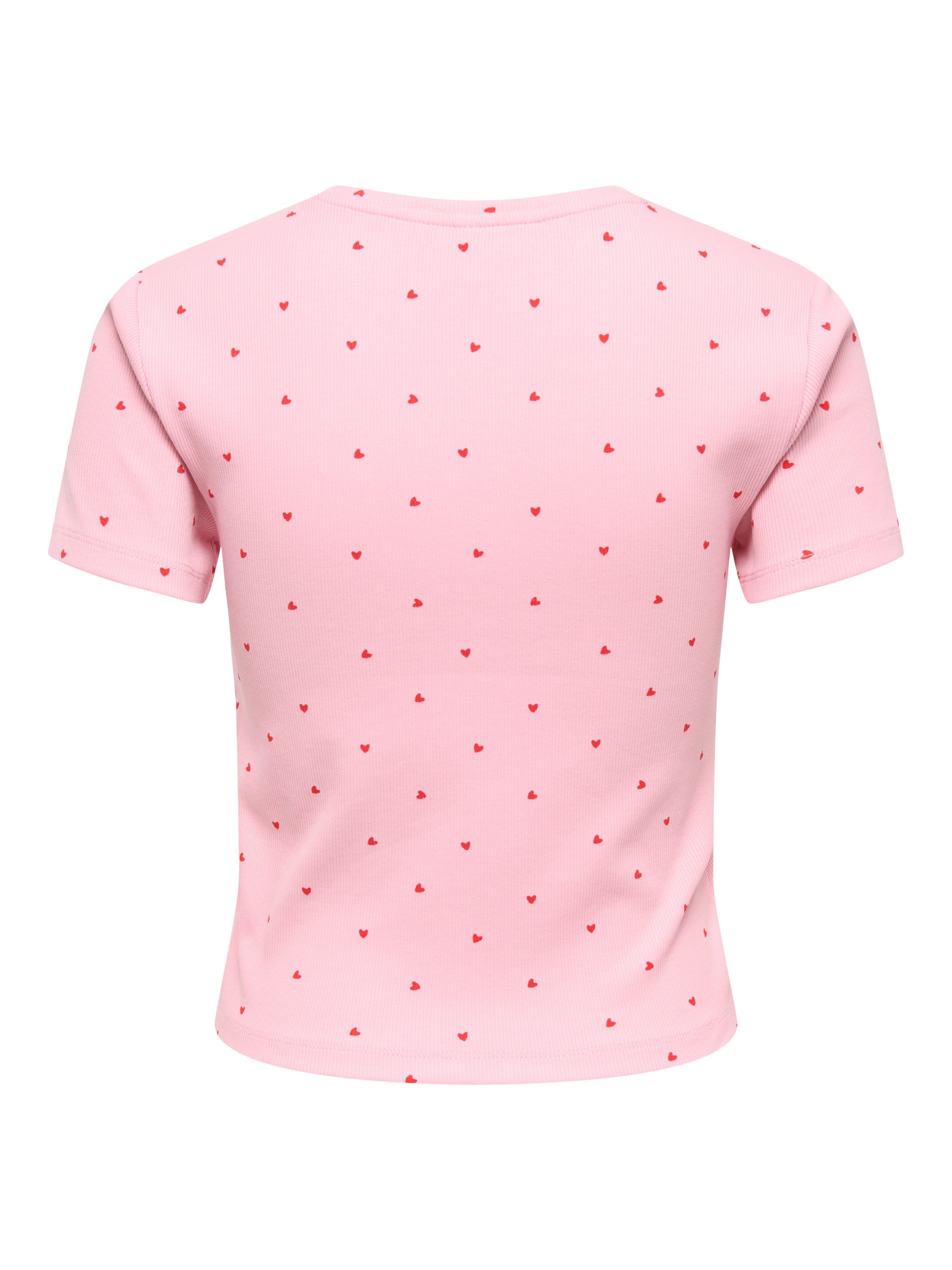 ONLY Kurzarmshirt "ONLFENJA LIFE SS AOP TOP JRS NOOS" Baumwollmischung, Cro günstig online kaufen