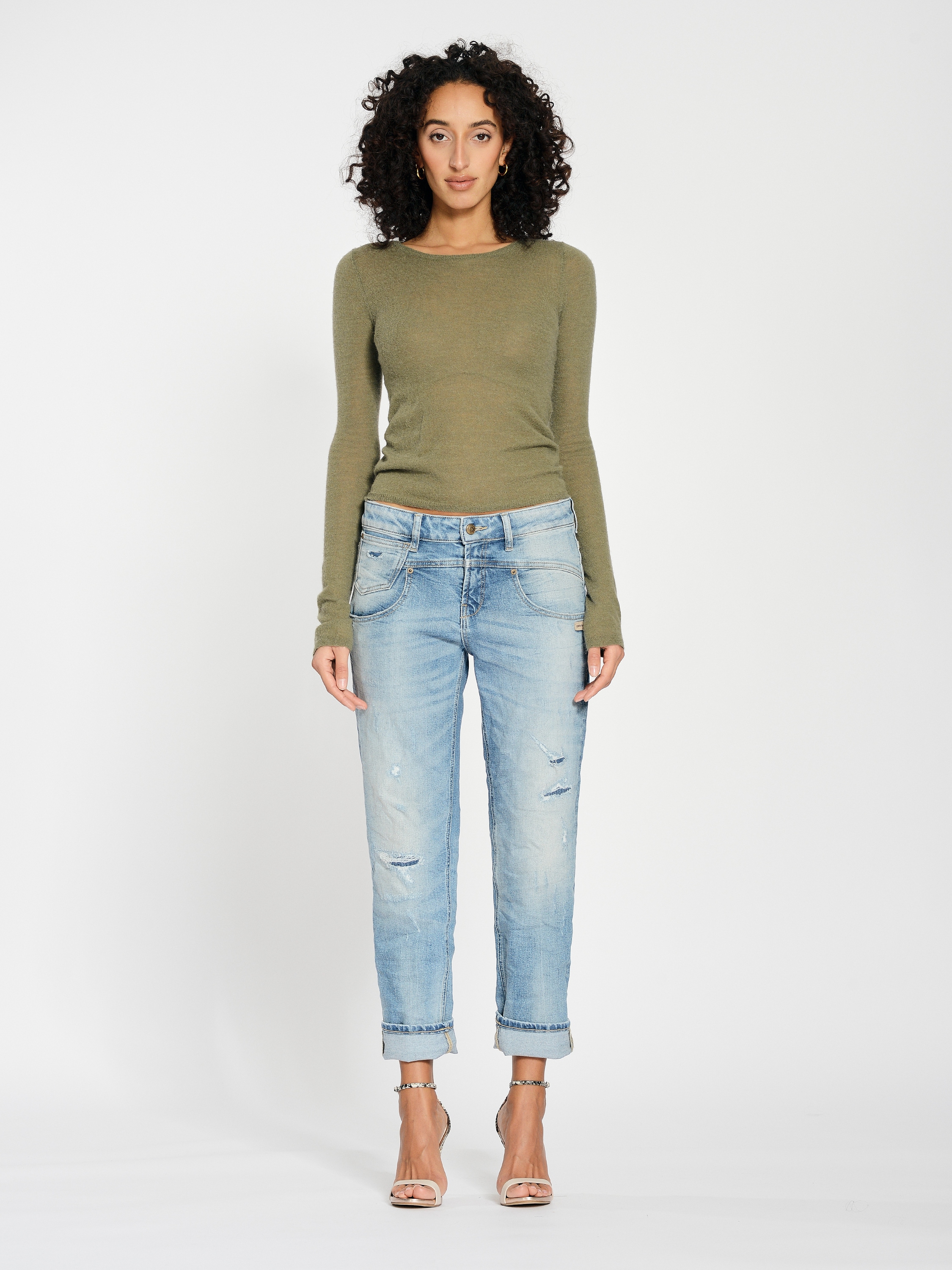 GANG Loose-fit-Jeans »GANG Jeans Loose Fit 94BO CROPPED«
