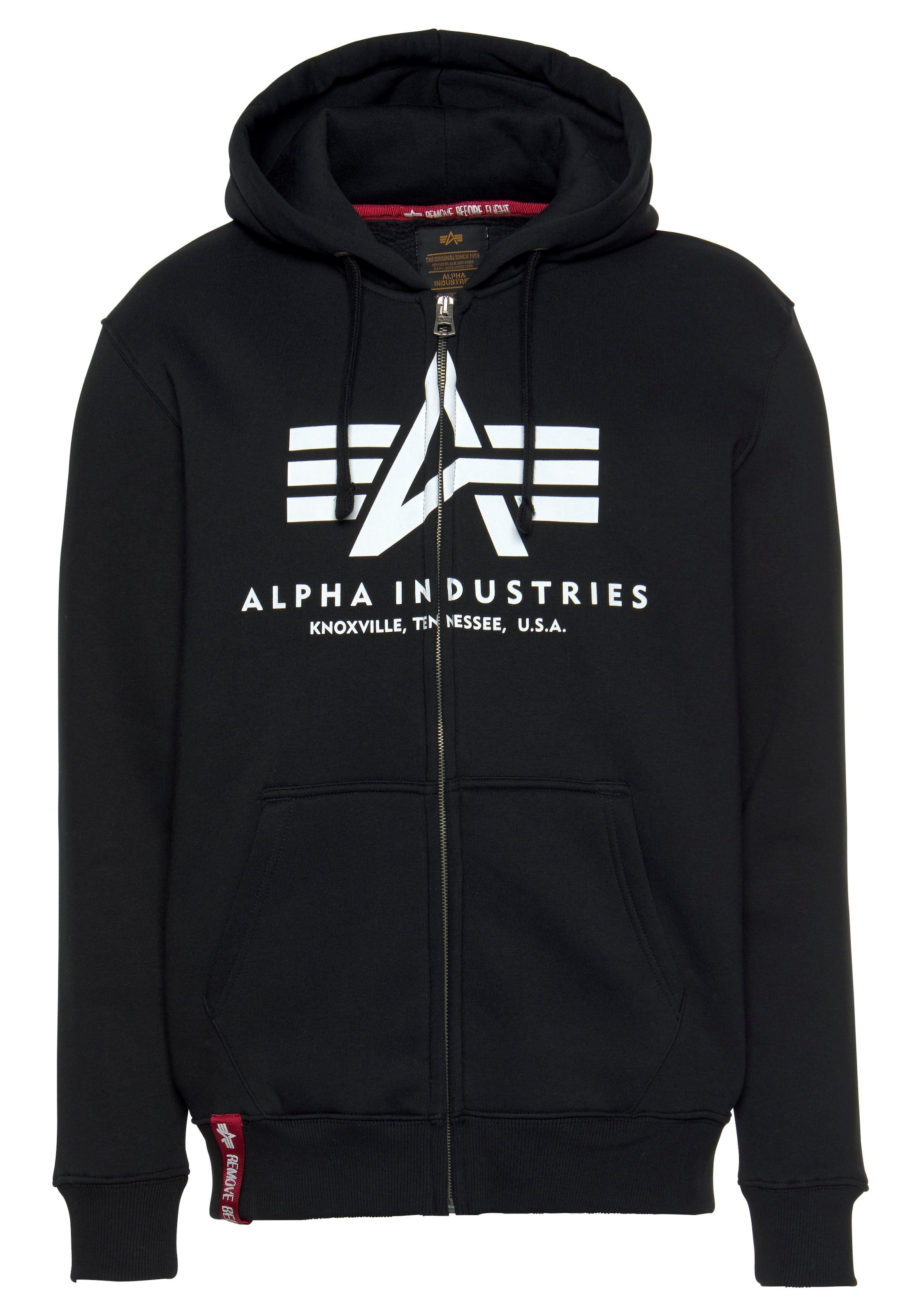 Alpha Industries Kapuzensweatjacke »BASIC ZIP HOODY«