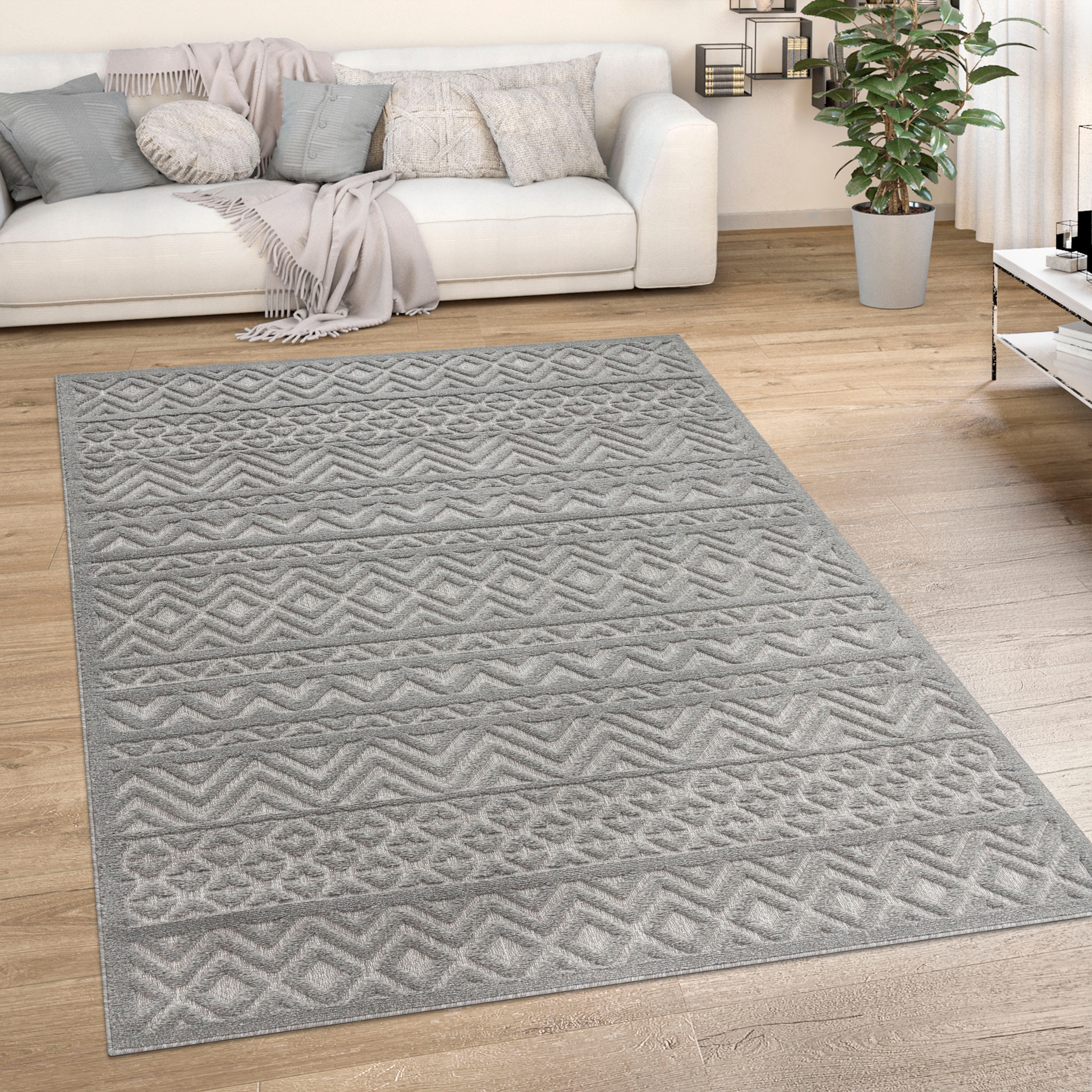 Paco Home Kilimas »Livorno 673« rechteckig 14 mm...