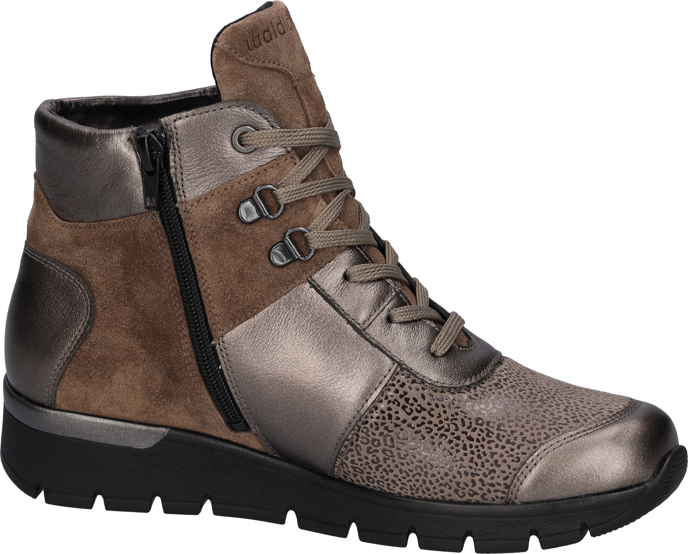 Waldläufer Schnürboots »H-RAMONA«  Stiefelette in Extraweite K, Innenreißverschluss, mit Orthotritt