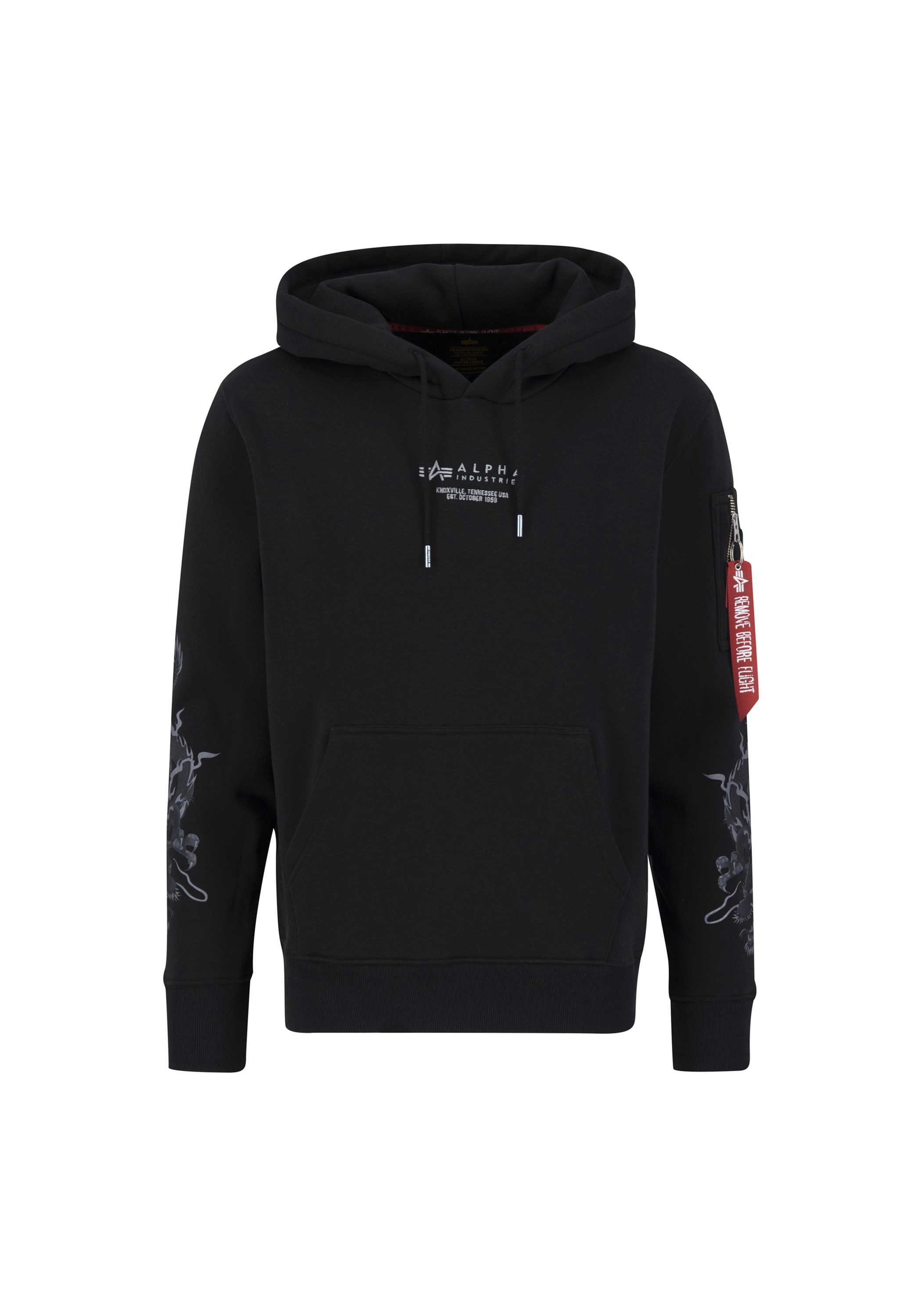 Alpha Industries Hoodie "Dragon EMB Hoodie Kapuzensweatshirt" günstig online kaufen