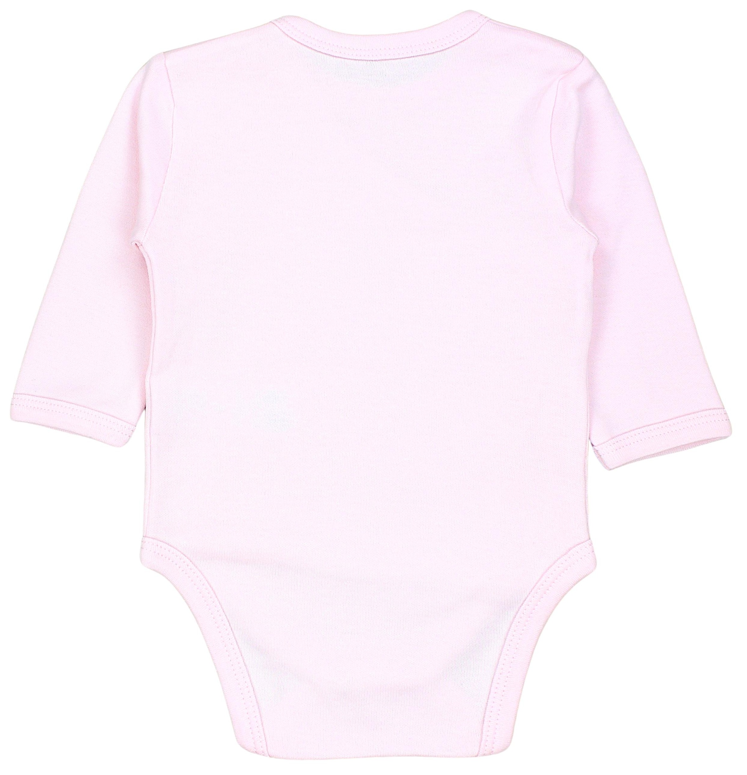 TupTam Langarmwickelbody »Wickelbody Baby Langarm Wickelbody im 5er Set«