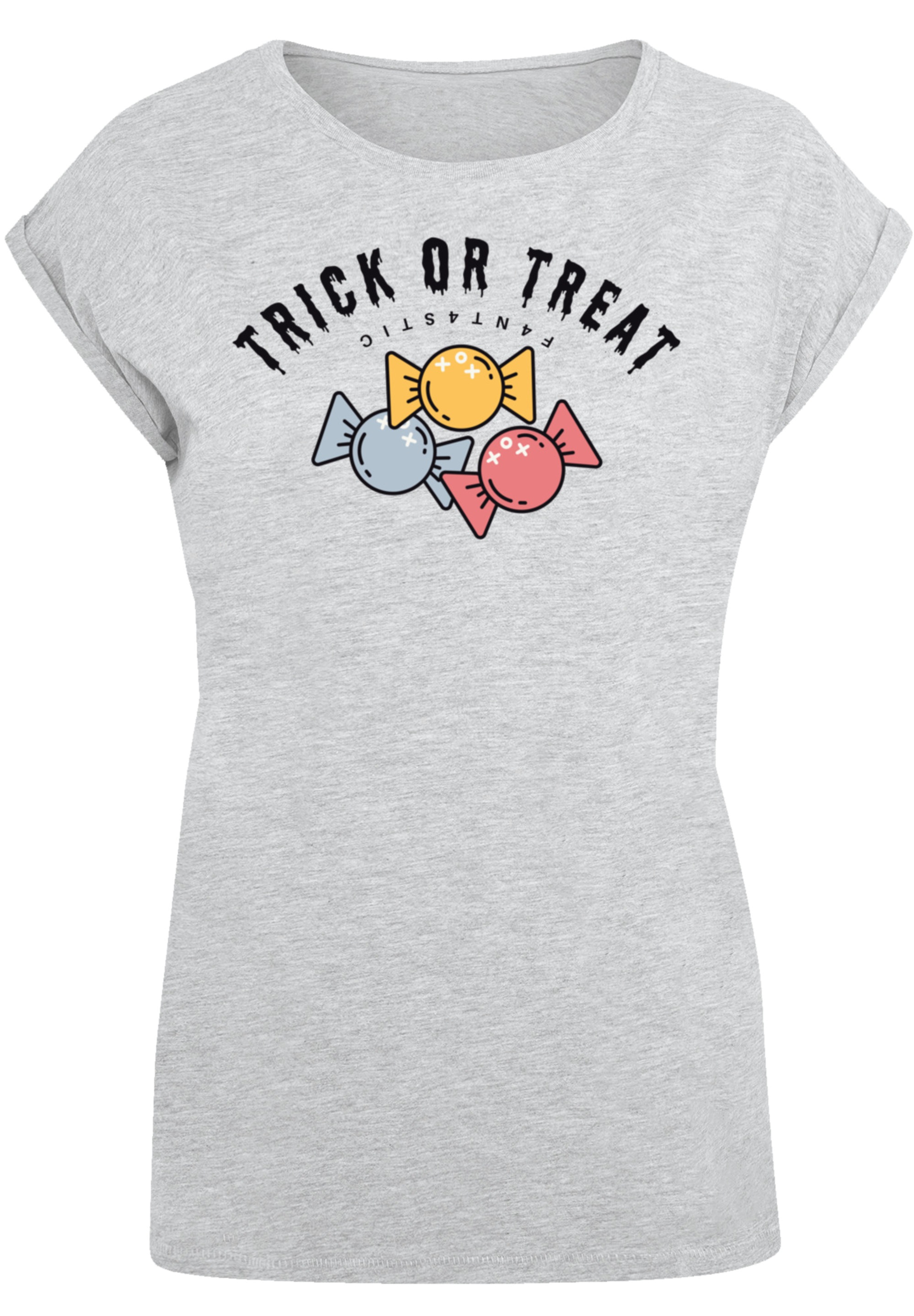 F4NT4STIC Treat Halloween«, Print Or T-Shirt »Trick | kaufen online BAUR