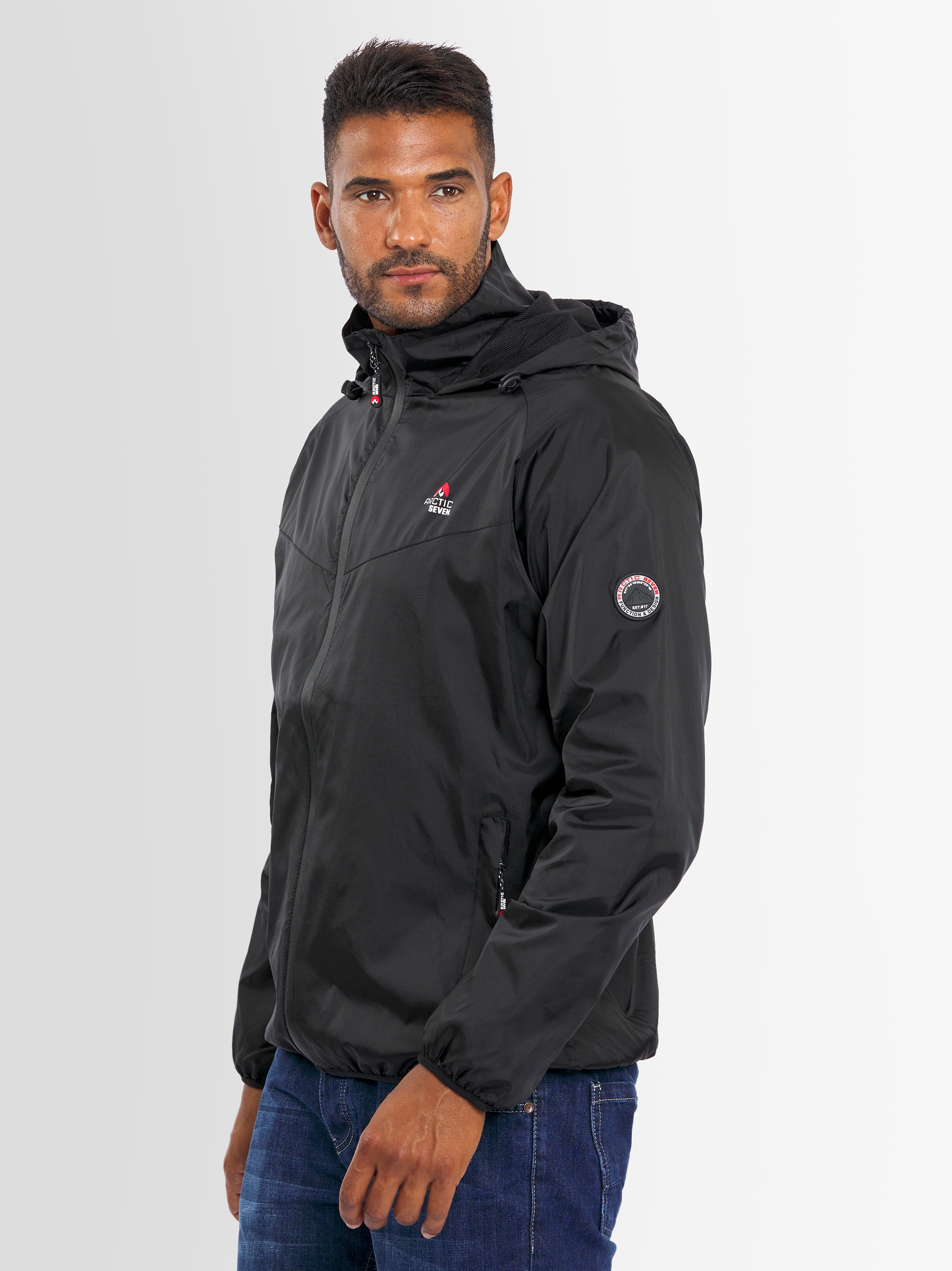 Arctic Seven Outdoorjacke »ASDry«, sehr leichte Regenjacke