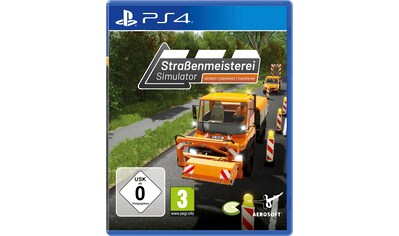 Spielesoftware »Straßenmeisterei Simulator«, PlayStation 4