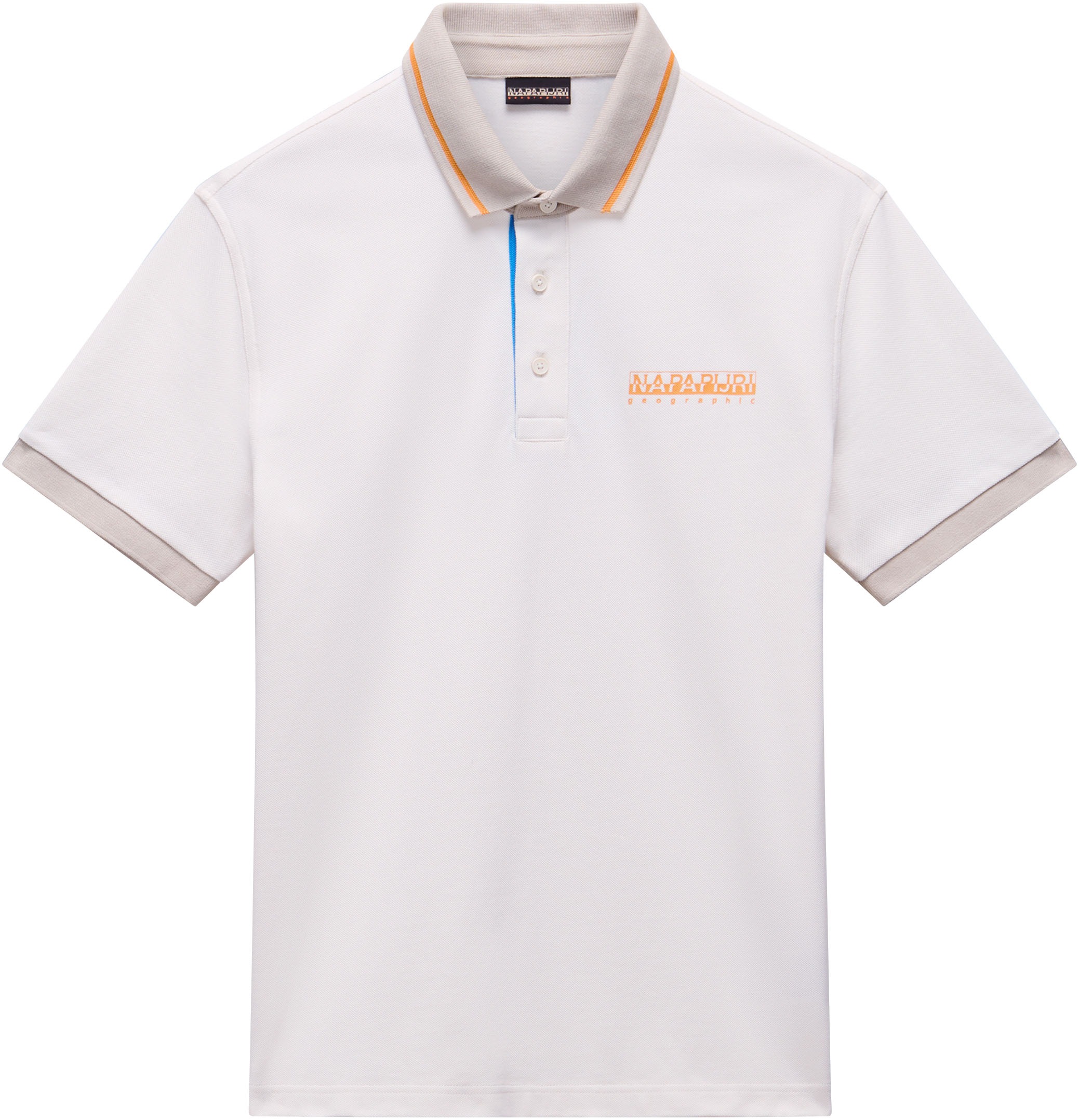 Napapijri Poloshirt »E-ZERI SS«, Mit Rundhalsausschnitt