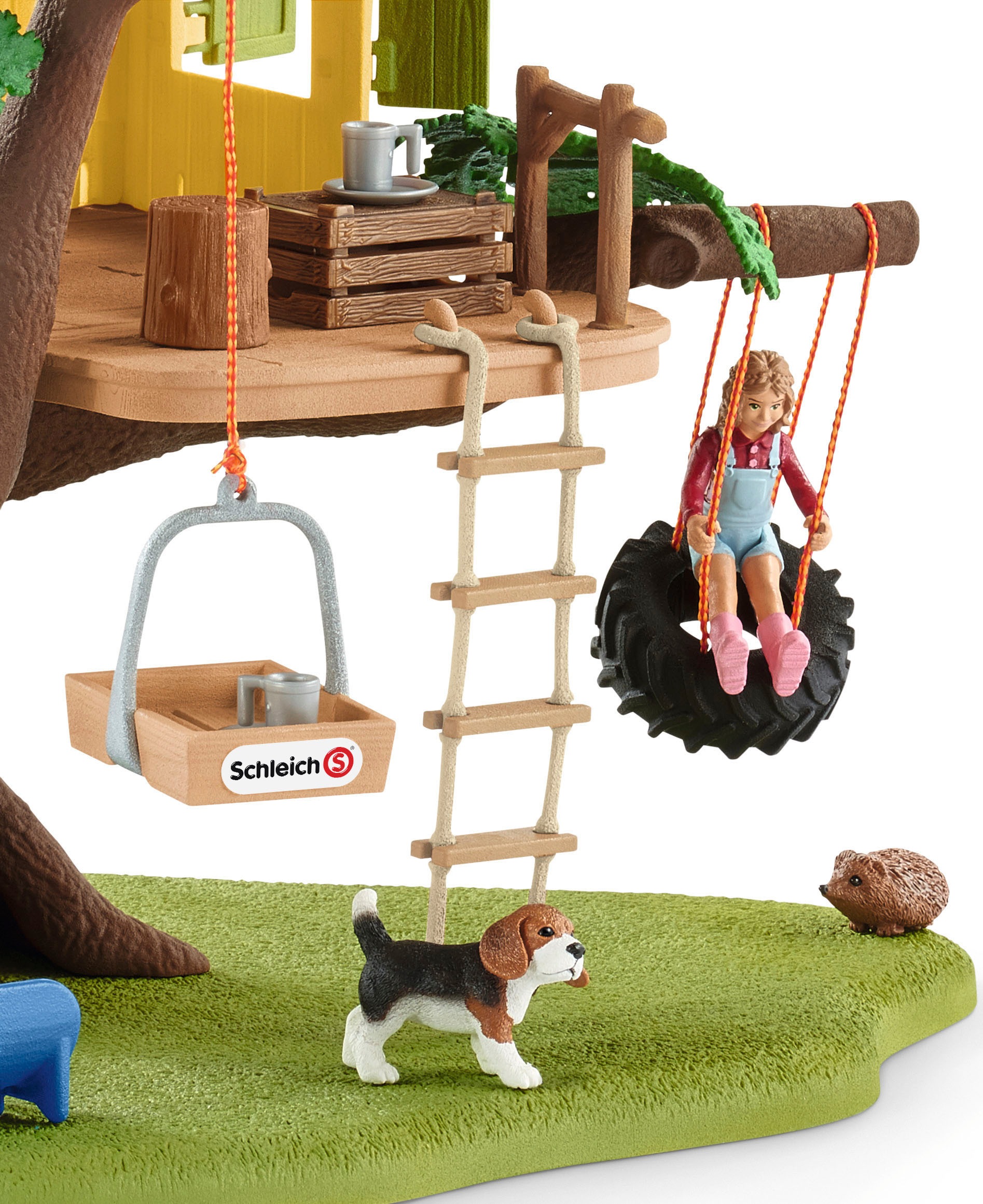 Schleich® Spielwelt »FARM WORLD, Abenteuer Baumhaus (42408)«, Made in Europe