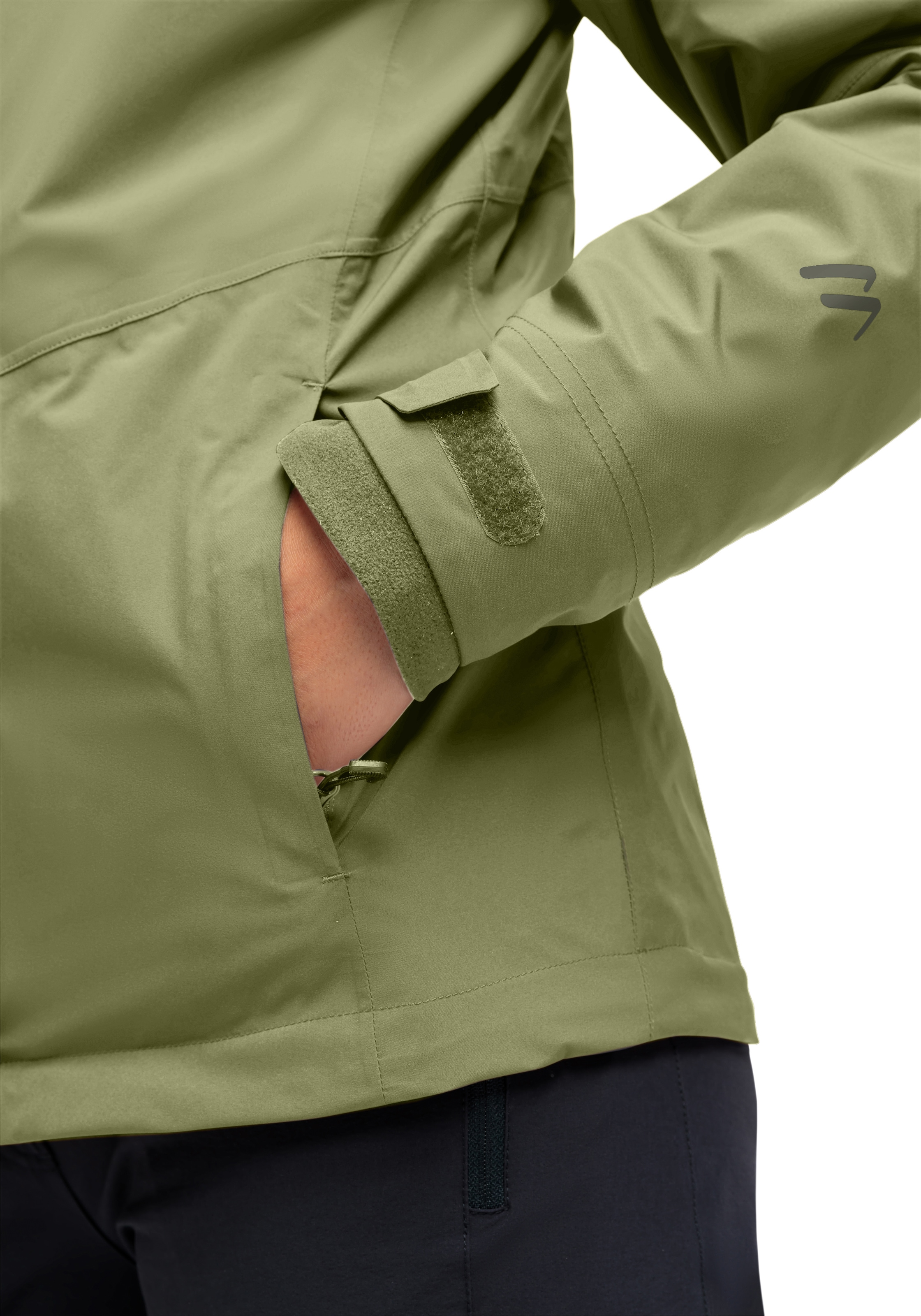 Maier Sports Funktionsjacke »Metor 3in1 W«, Damen Outdoorjacke, wasserdicht, RV-Taschen, Kapuze
