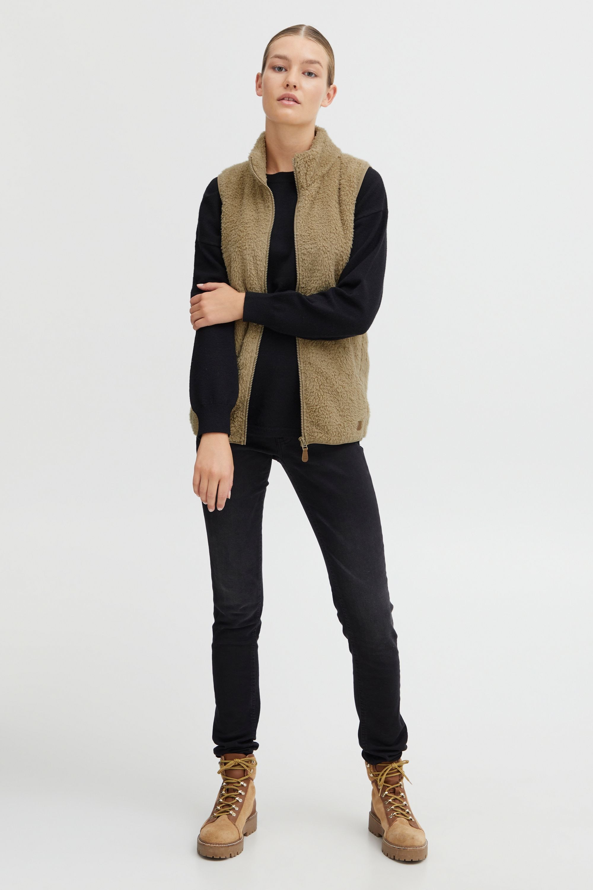 OXMO Sweatweste »Sweatweste OXTheri«, (1 tlg.), Eingrifftaschen