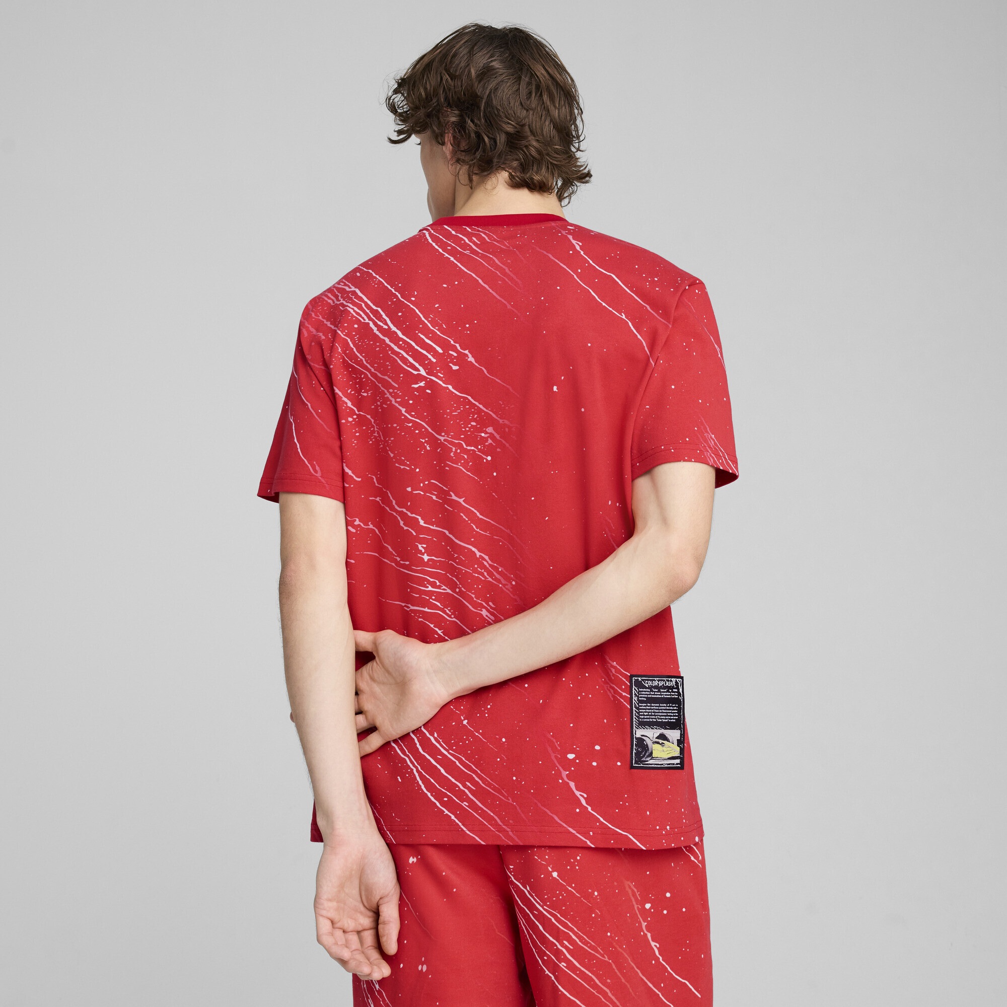 PUMA T-Shirt »Scuderia Ferrari HP Race Color Splash T-Shirt mit Allover-Print«