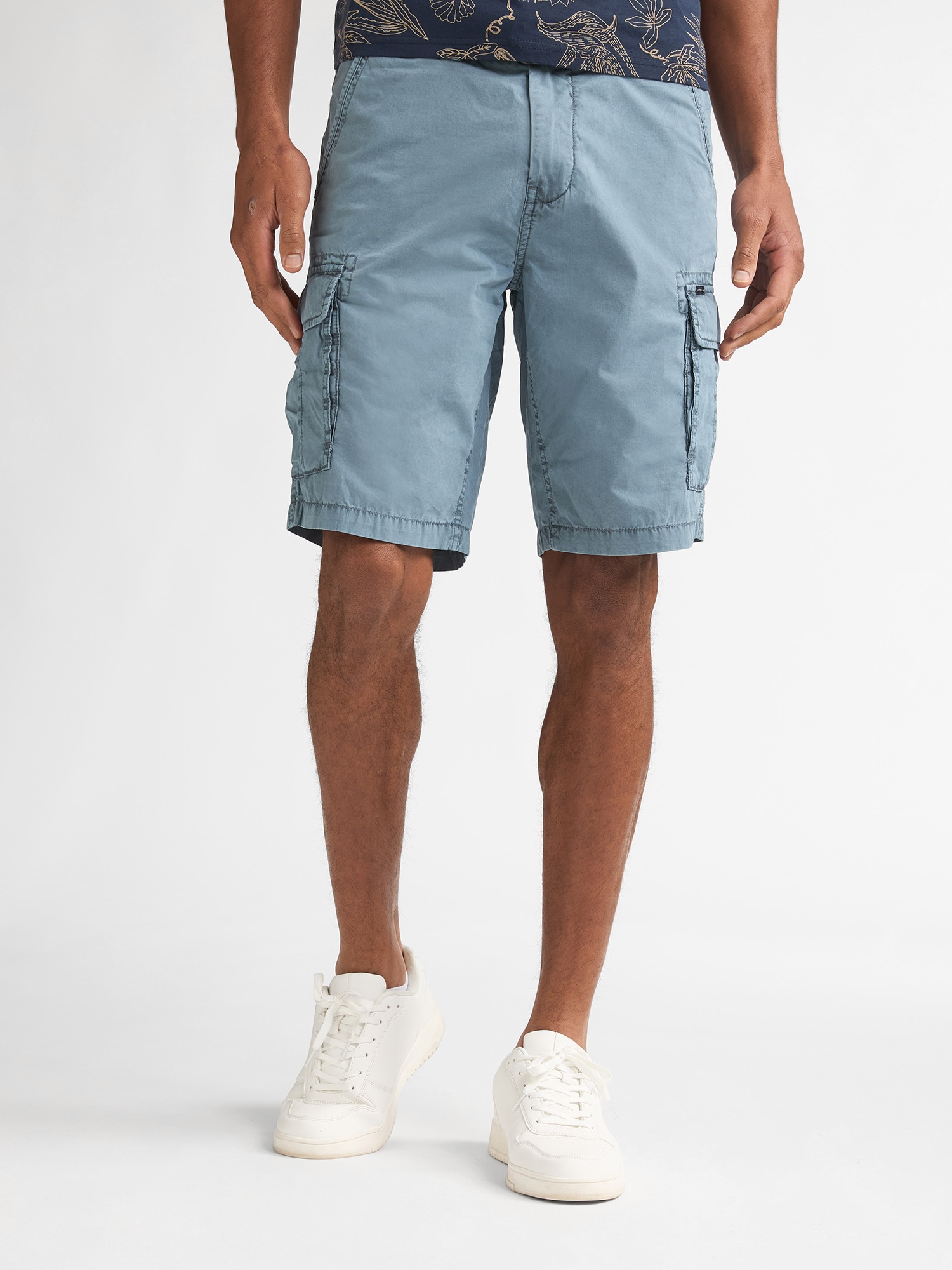 Petrol Industries Cargoshorts "Men Shorts Cargo" mit Gürtel