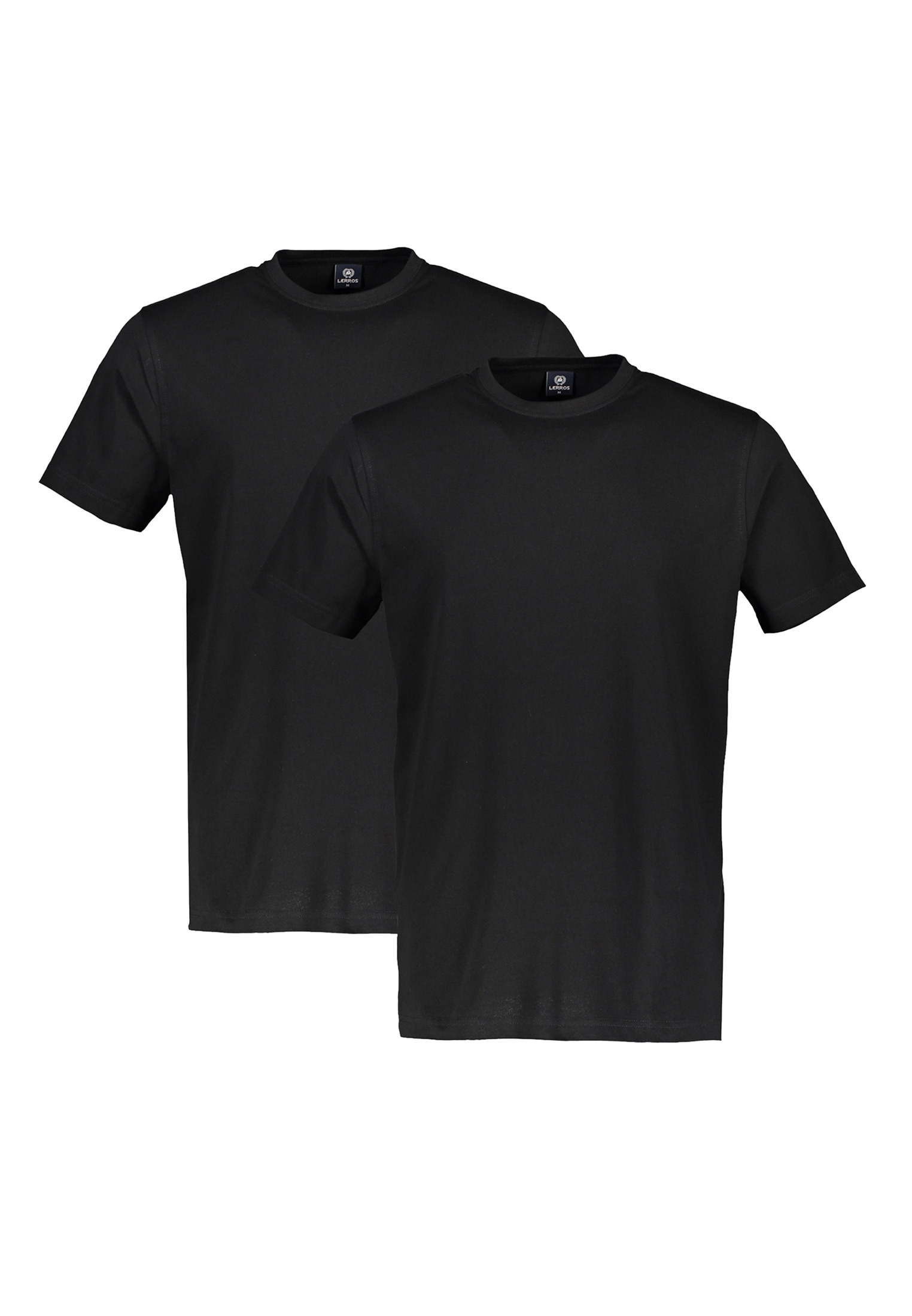 LERROS T-Shirt »LERROS Rundhals Doppelpack T-Shirt in Premium Baumwollqualität«